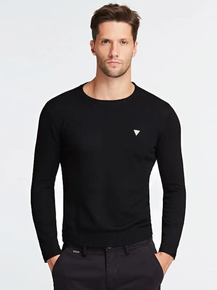 Maglione Guess uomo logo frontale M94R56Z2HK0