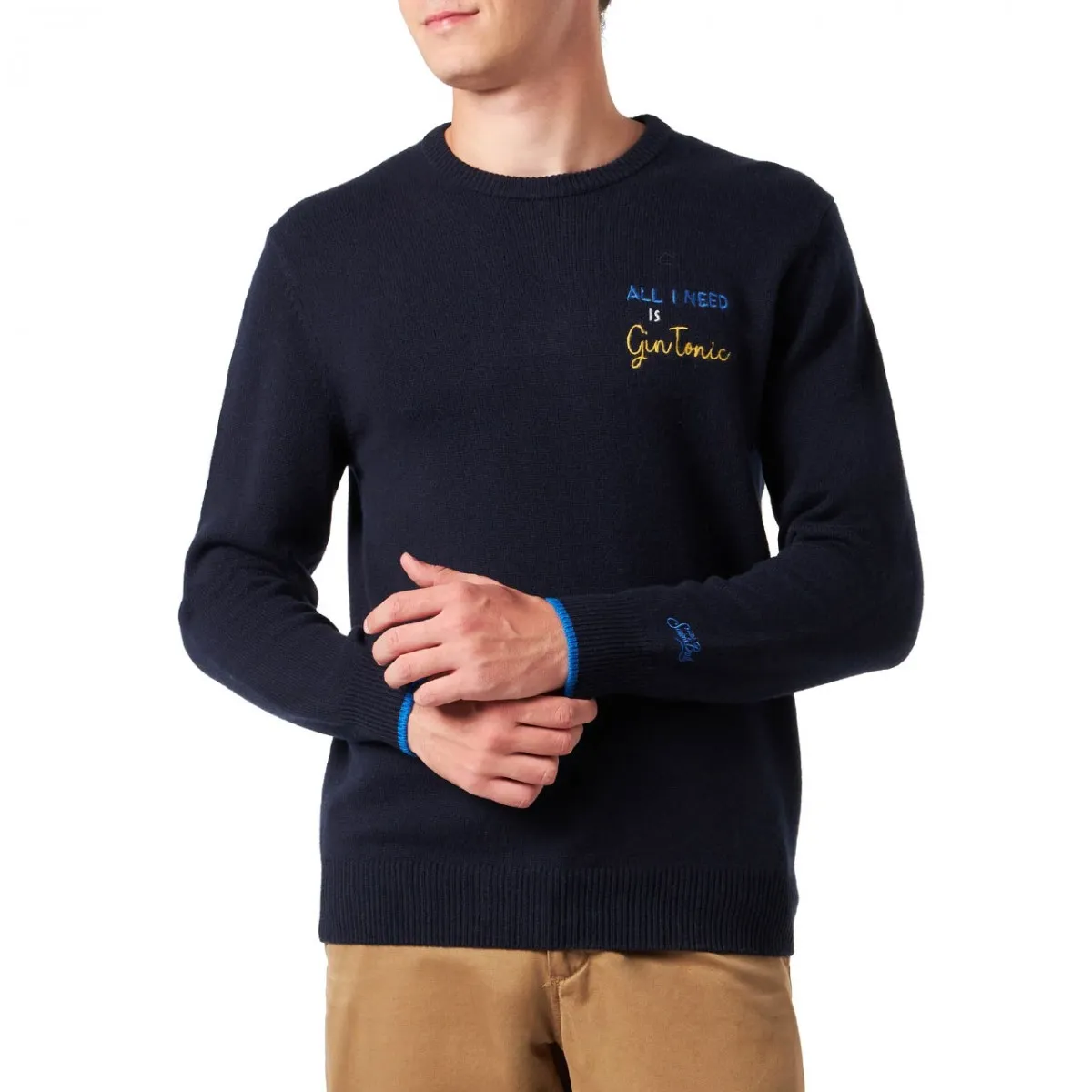 Maglione Heron Con Ricamo Need Gin