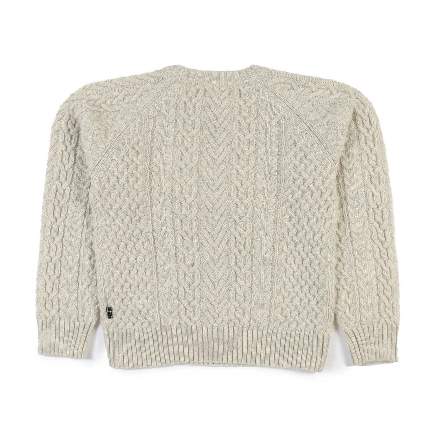 Maglione Unisex Birk Ecru Chiaro Melange