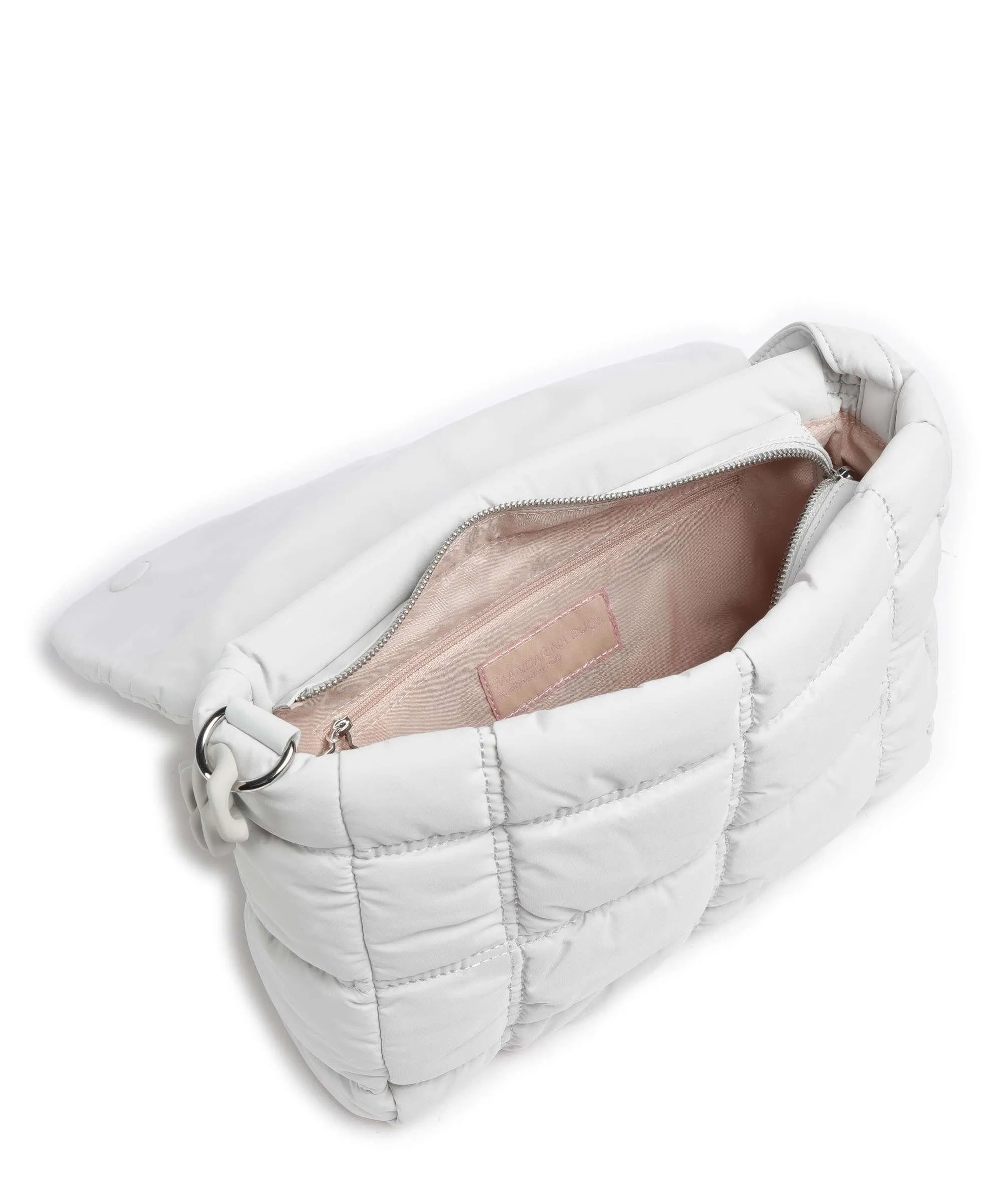  Mandarina Duck Pillow Dream Borsa a spalla nylon grigio chiaro  