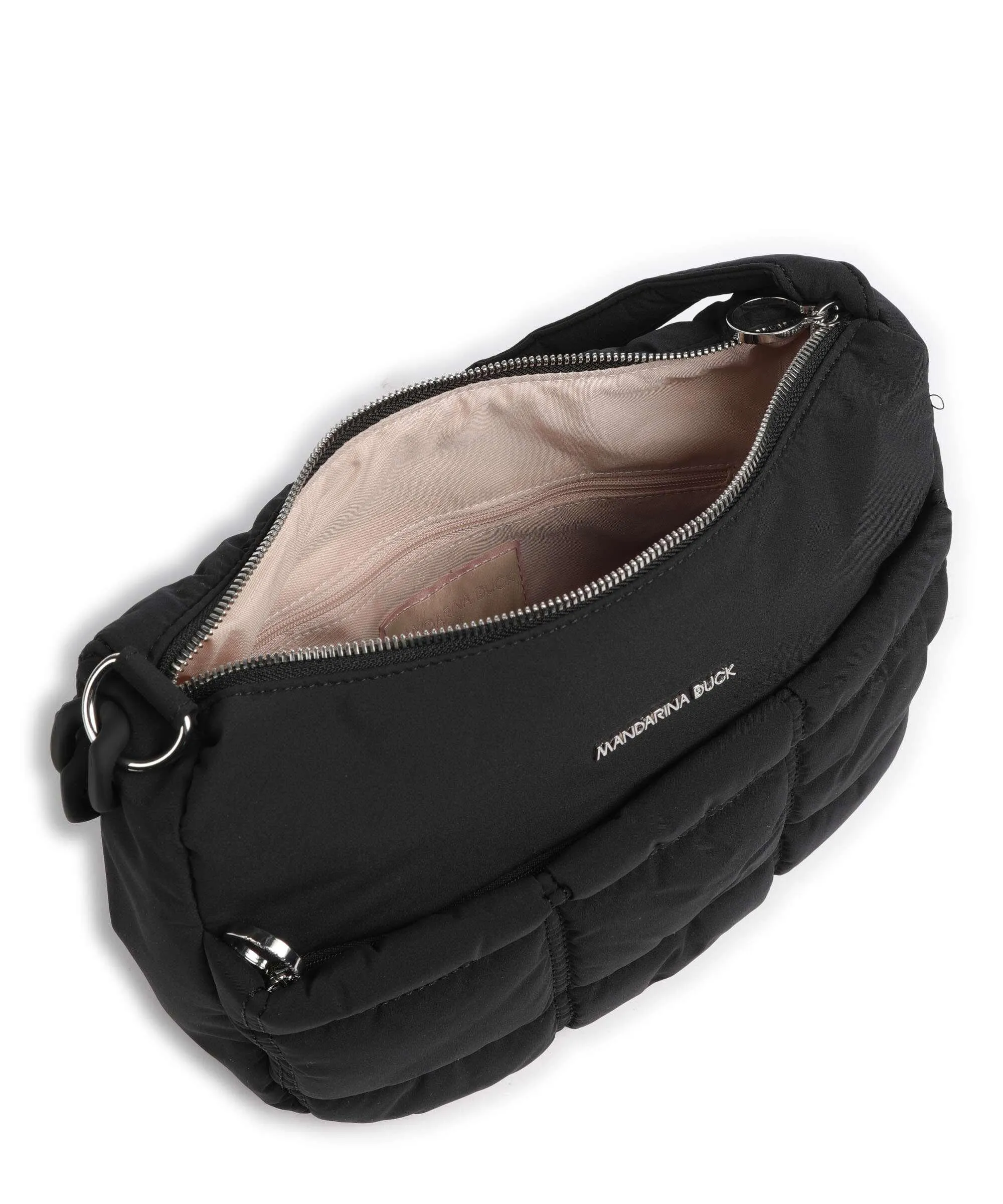  Mandarina Duck Pillow Dream Borsa a spalla nylon nero  