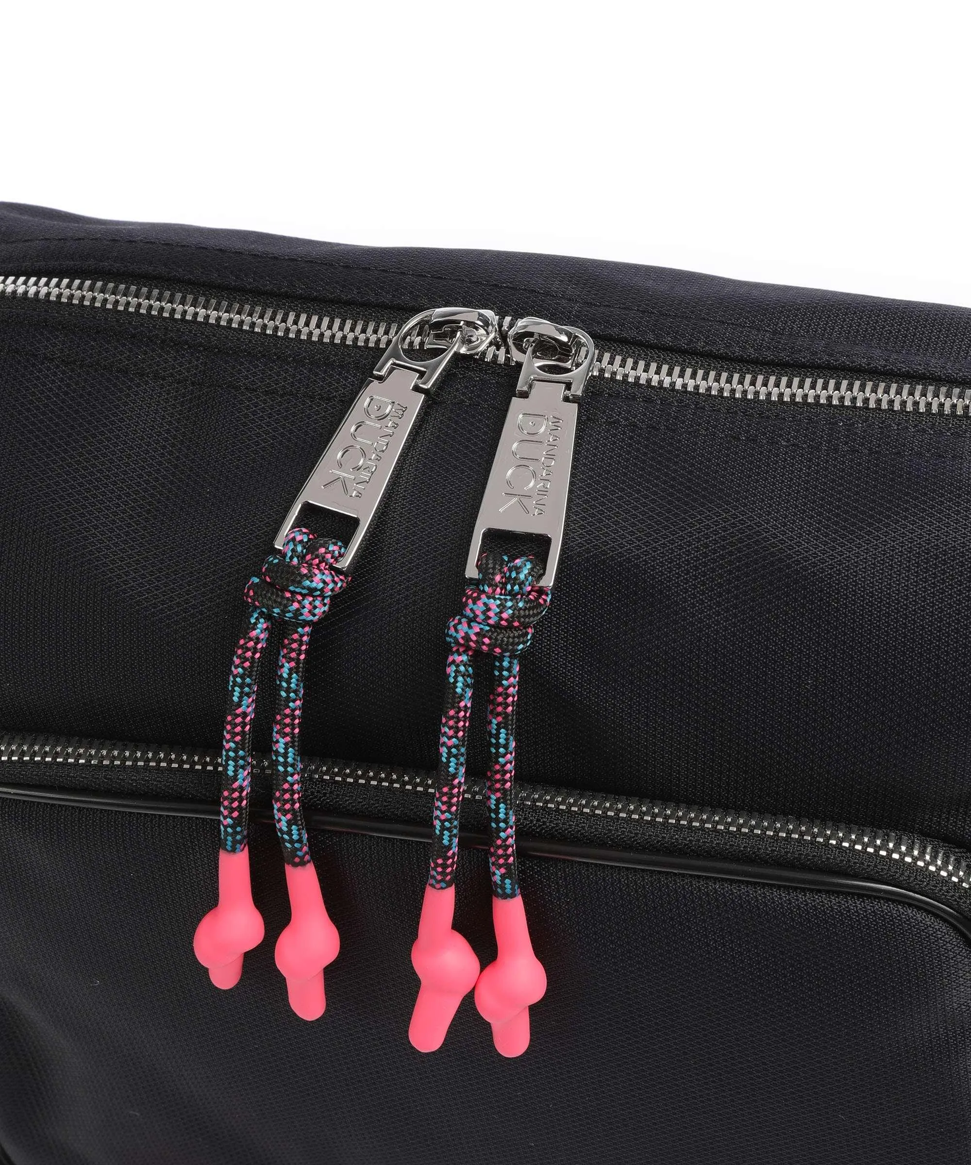  Mandarina Duck Style Borsa a spalla nylon nero  