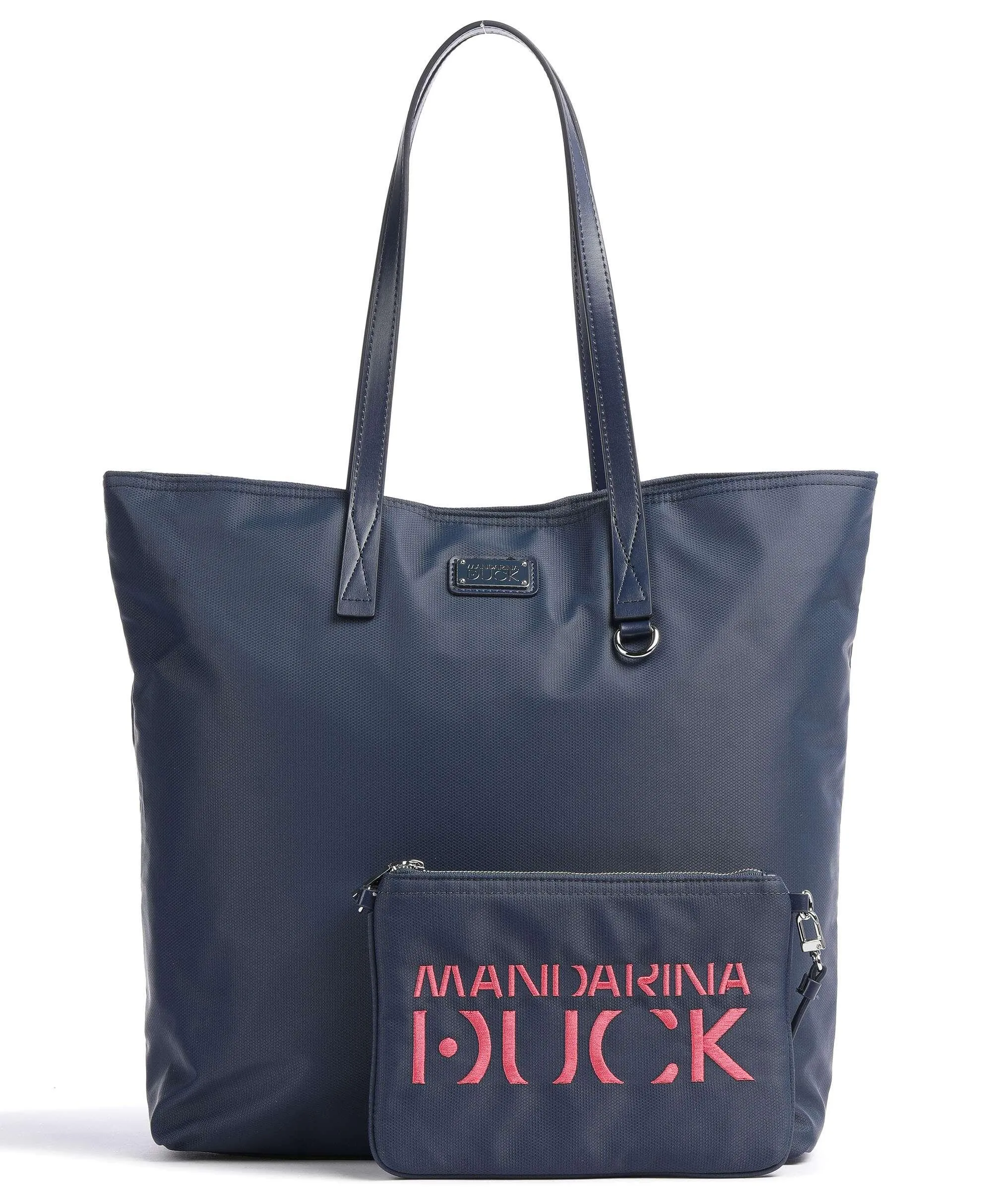  Mandarina Duck Style Borsa shopper nylon blu scuro  