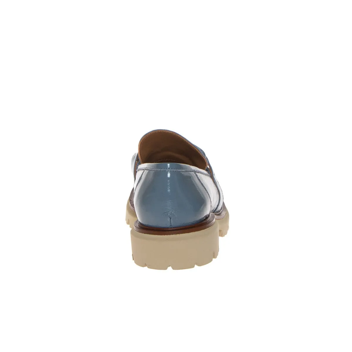 MAT20 3256 MOCASSINO DONNA CATENA AZZURRO  