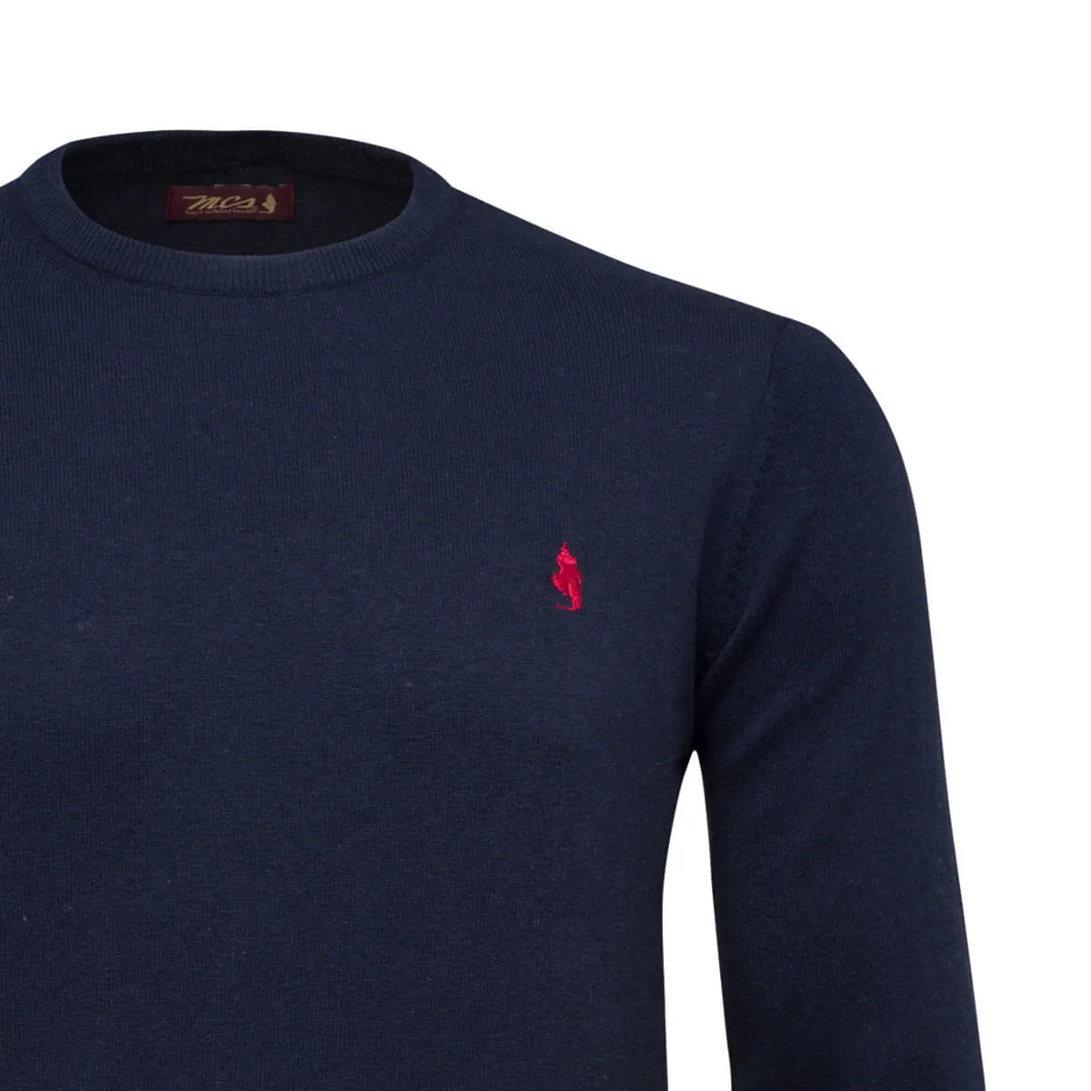 MCS maglione uomo colore blu navy