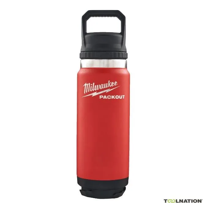 Milwaukee Accessori 4932493465 Packout Thermos rosso con coperchio 710 ml