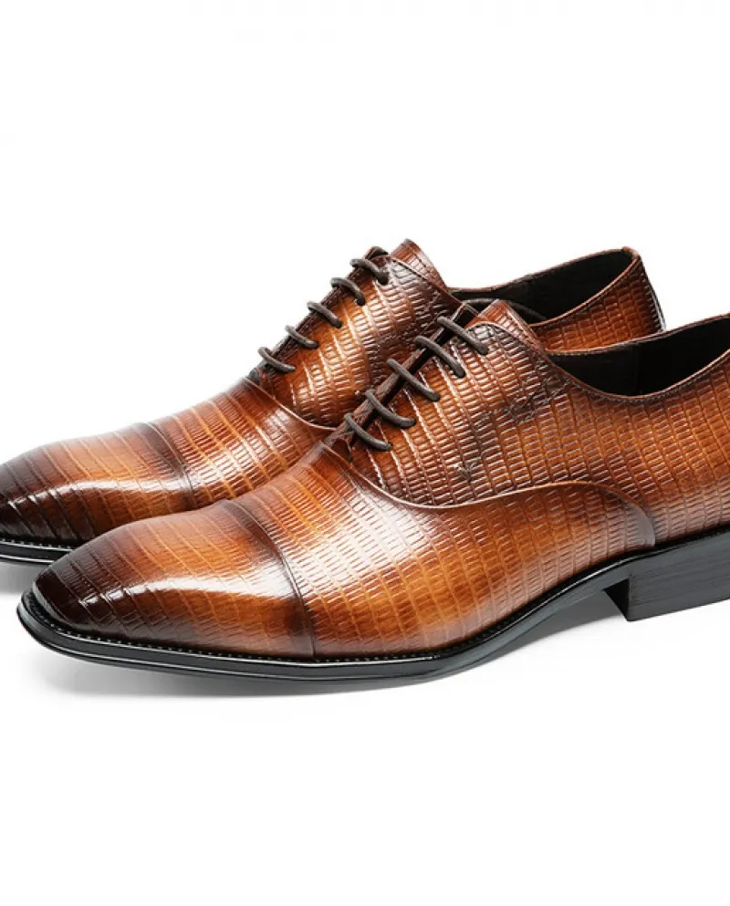 Moda uomo scarpe eleganti di lusso in vera pelle designer oxford 2022 autunno italiano fatto a mano casual affari vestito scarpe