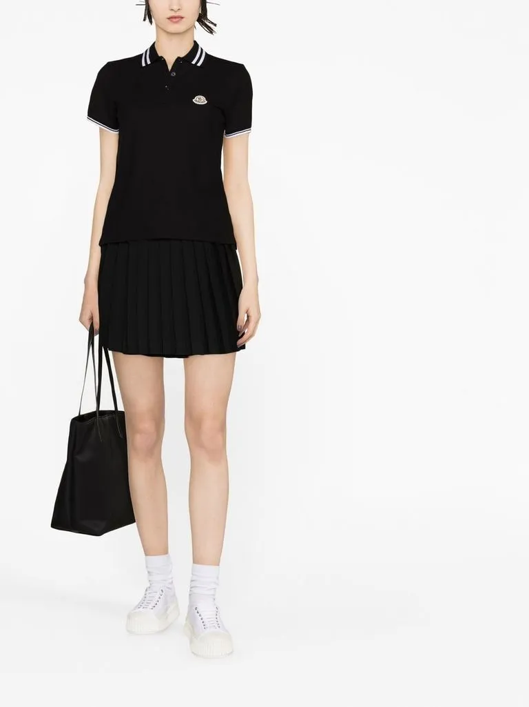 moncler Polo dettagli righe