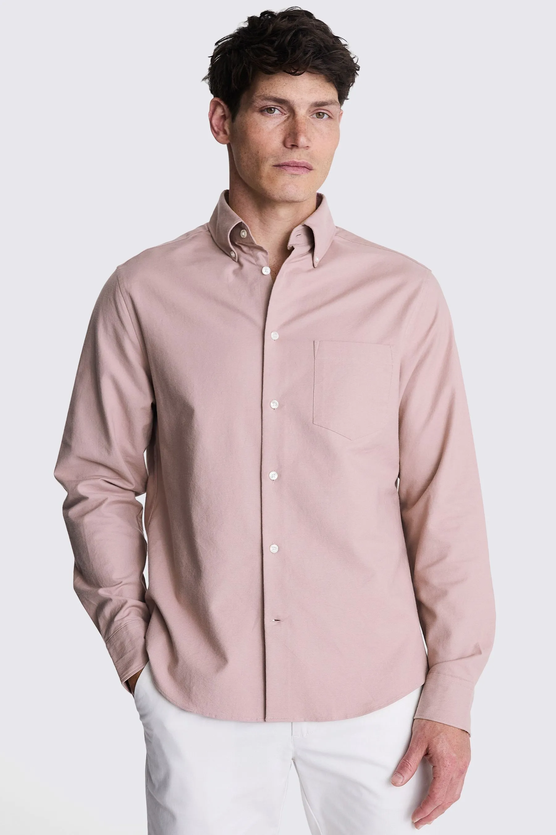 MOSS - Camicia con Oxford lavato