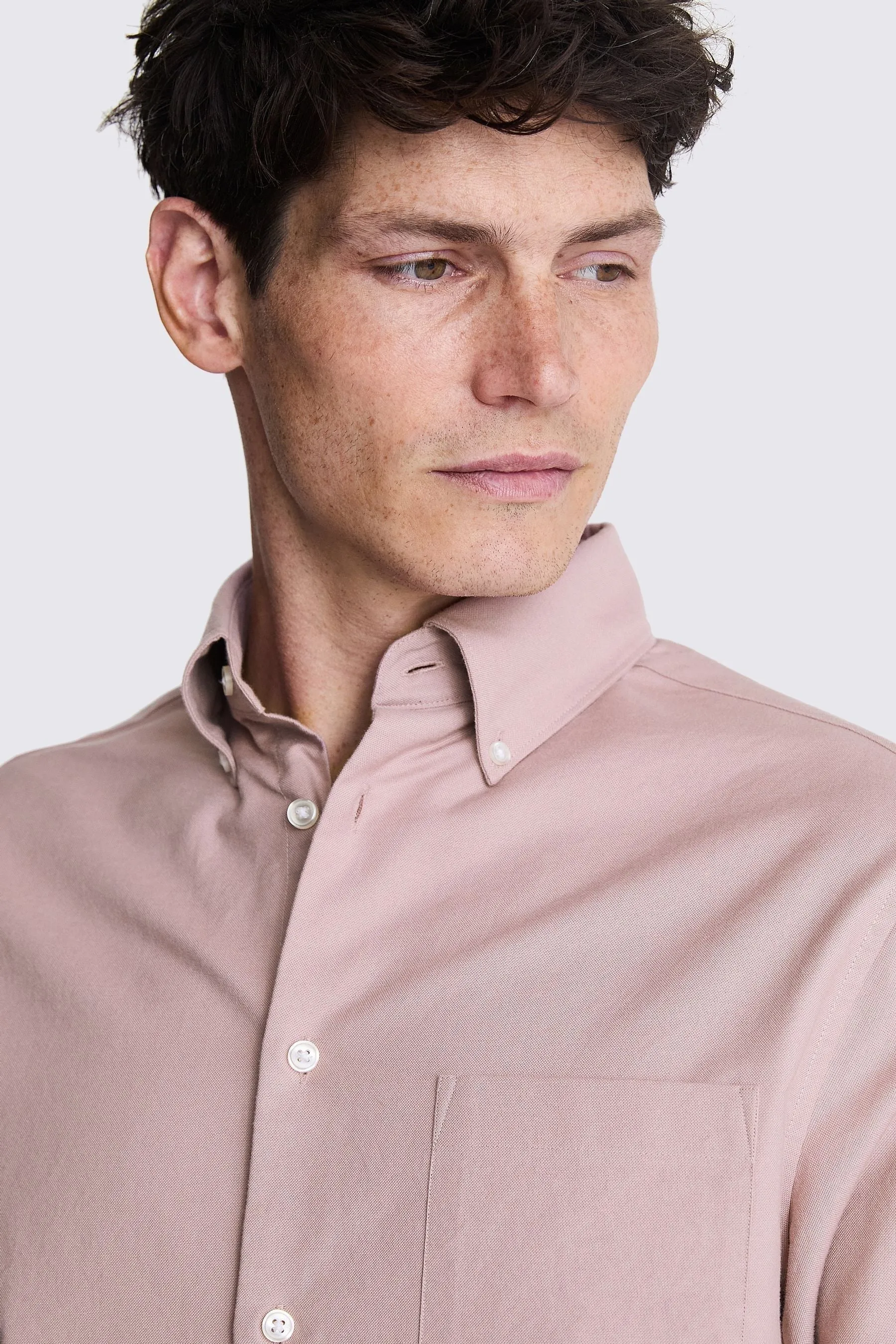 MOSS - Camicia con Oxford lavato