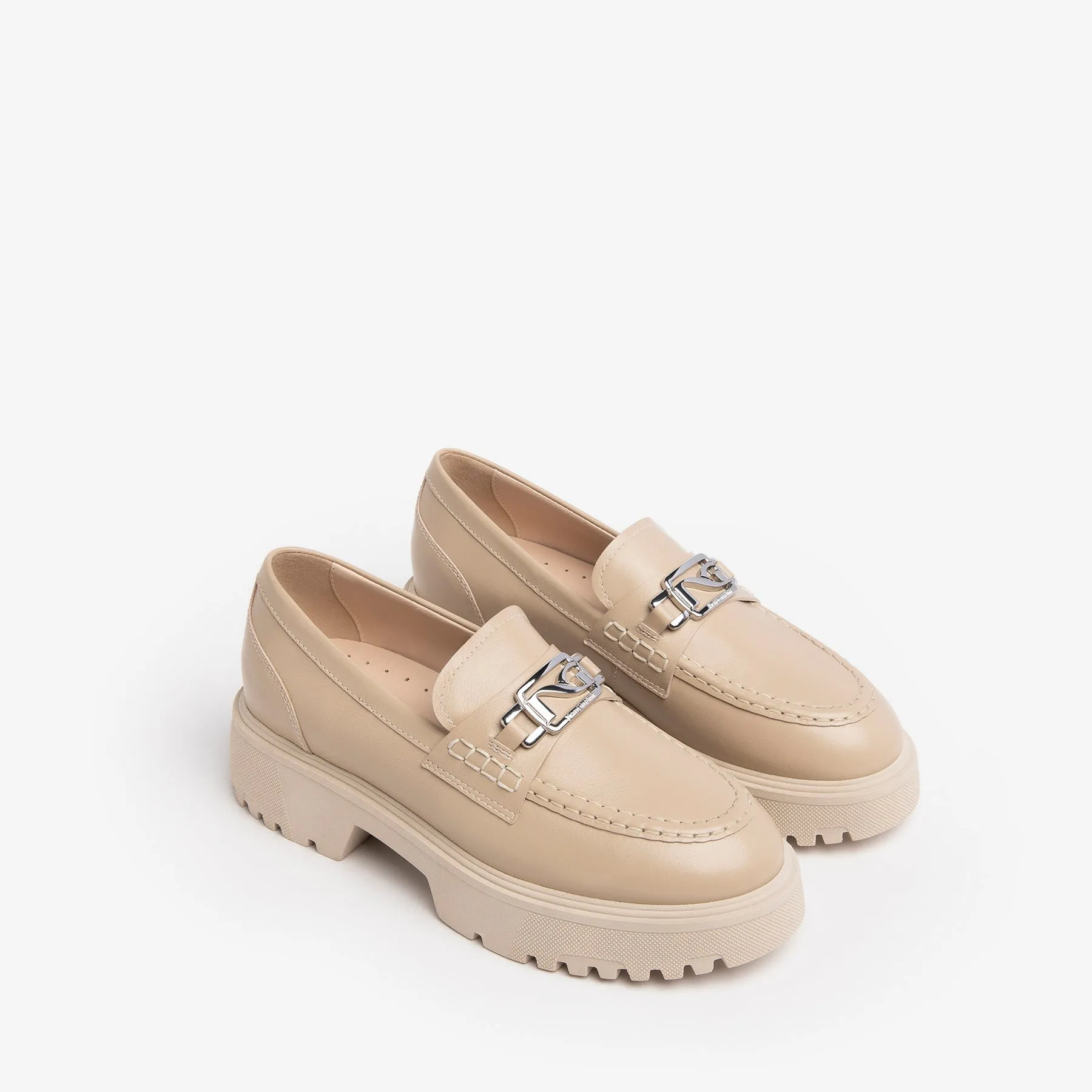 NERO GIARDINI Mocassino Donna - E306320D Lino  