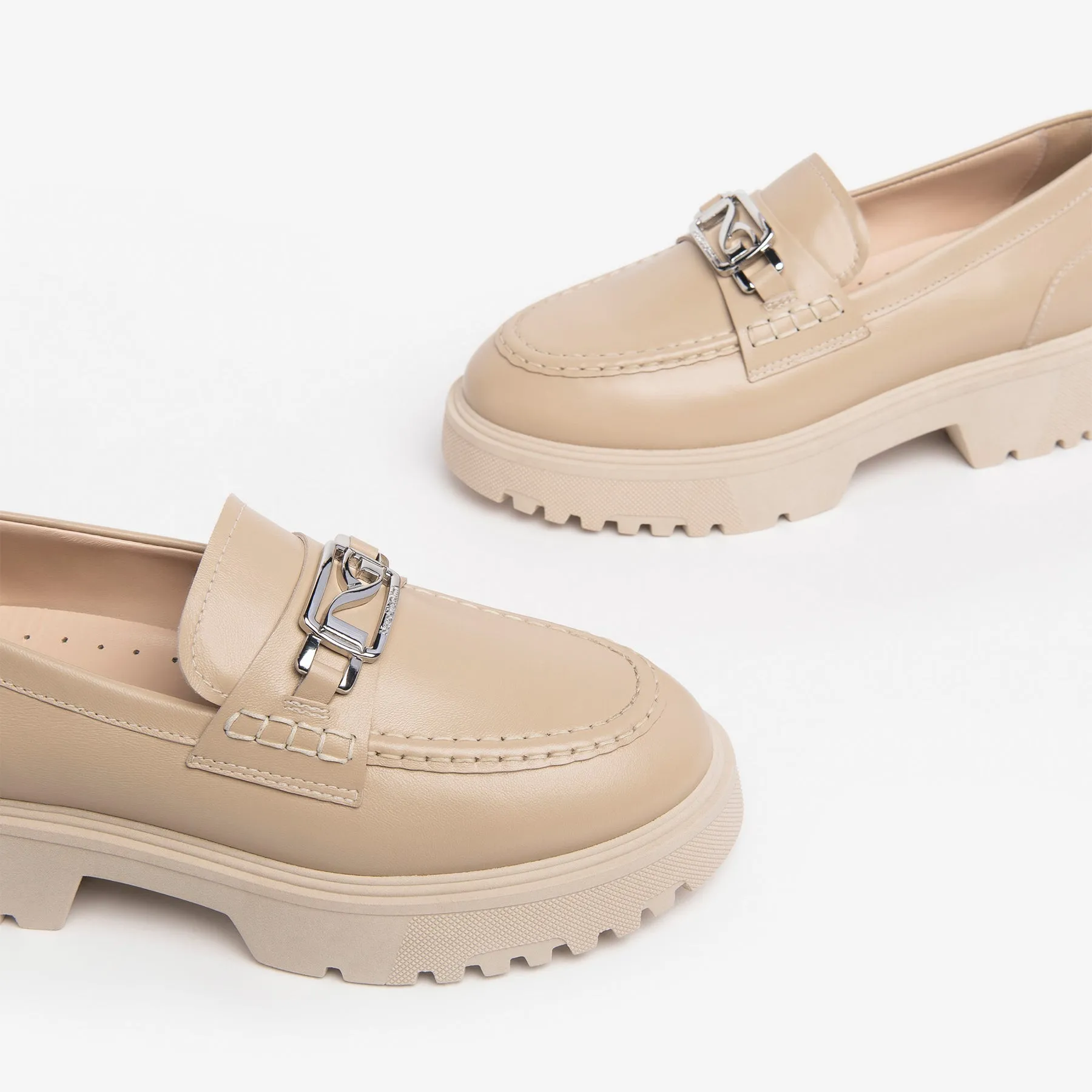 NERO GIARDINI Mocassino Donna - E306320D Lino  