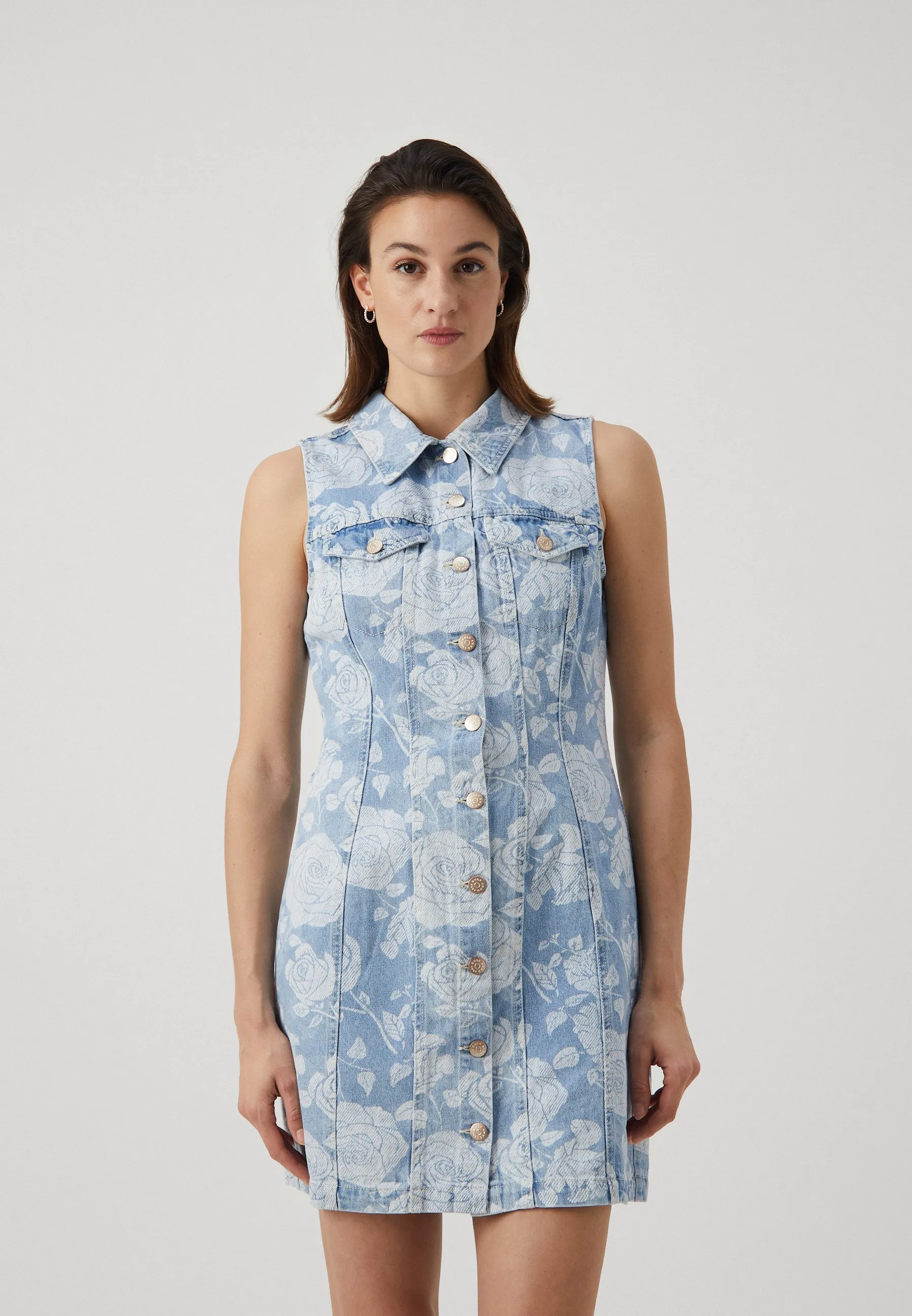 ONLZINDY DRESS - Vestito di jeans