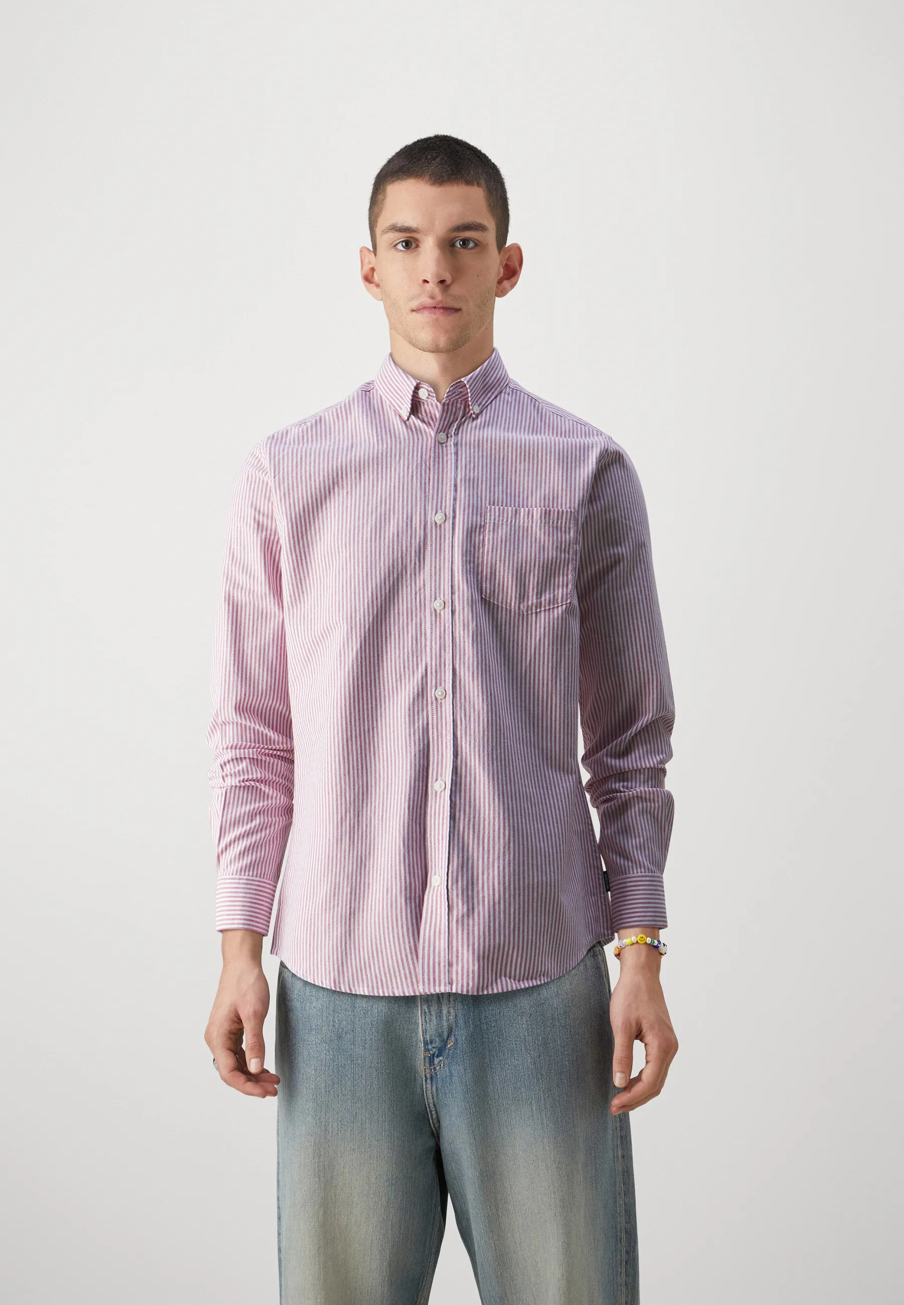 ONSREMY WASH STRIPE OXFORD  - Camicia