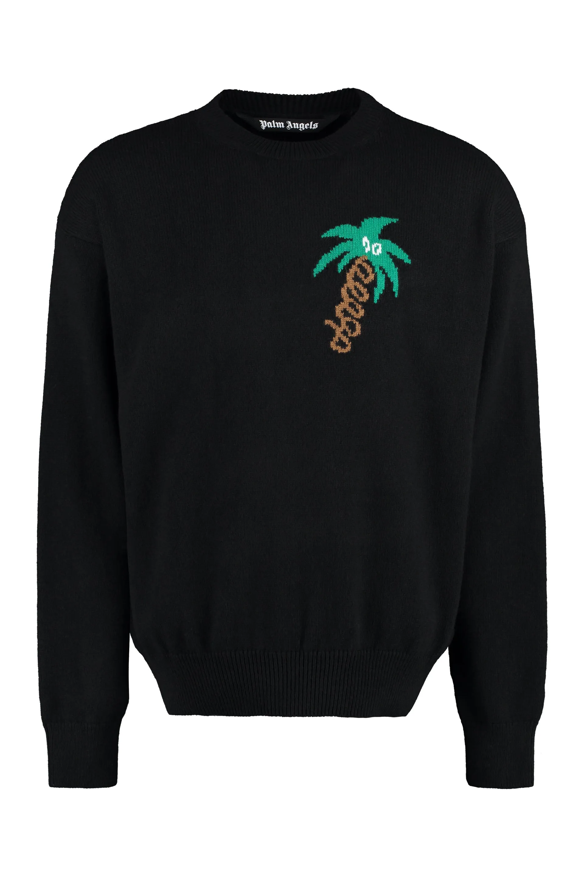 Palm Angels Maglione girocollo in lana