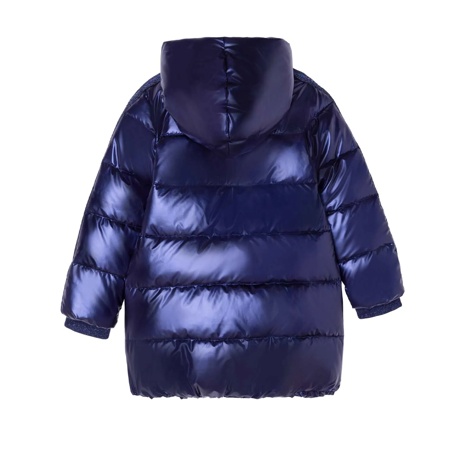 Piumino Blu Bimba E Bambina
