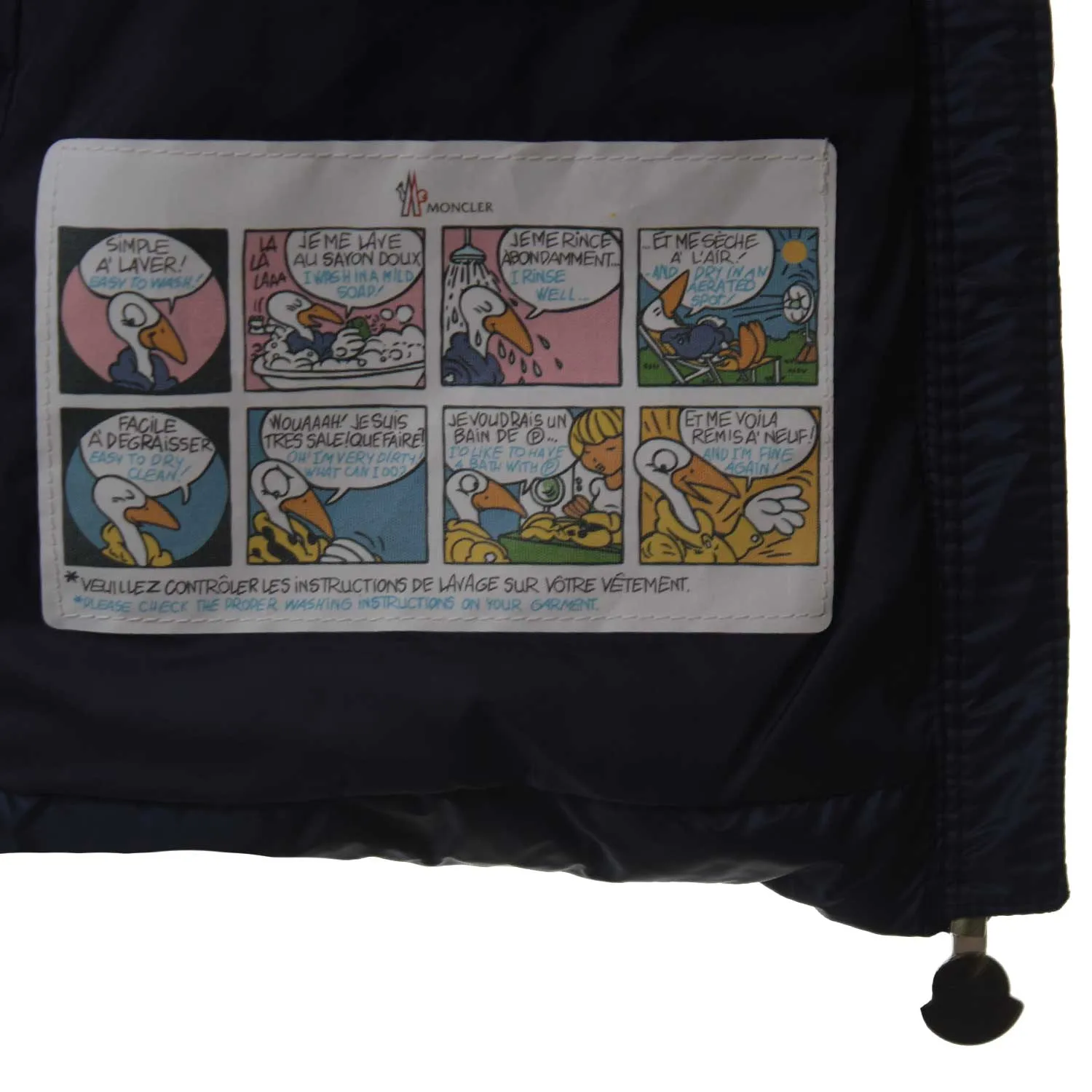 Piumino Lungo Baby Blu Navy