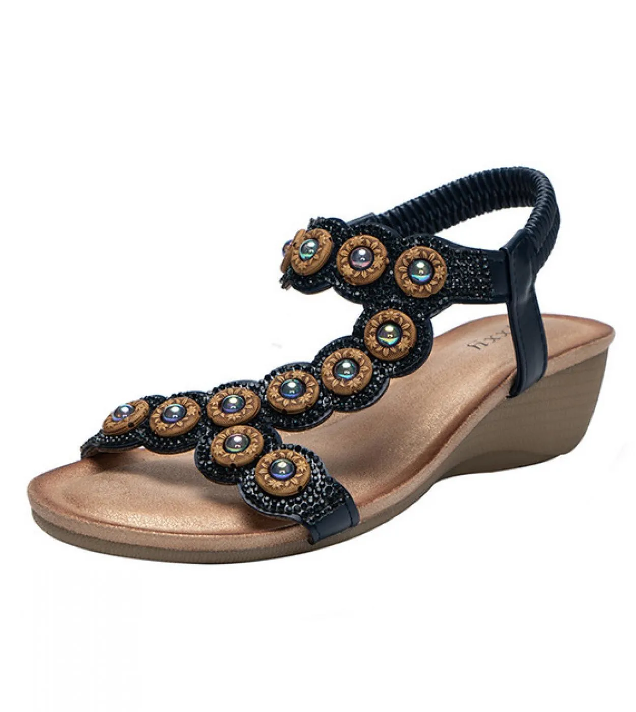 Platform Sandals Women Hollow Out Peep Toe Wedges Sandals High Heeled Shoes Zapatos Mujer Tacon Chaussures Femme  Women