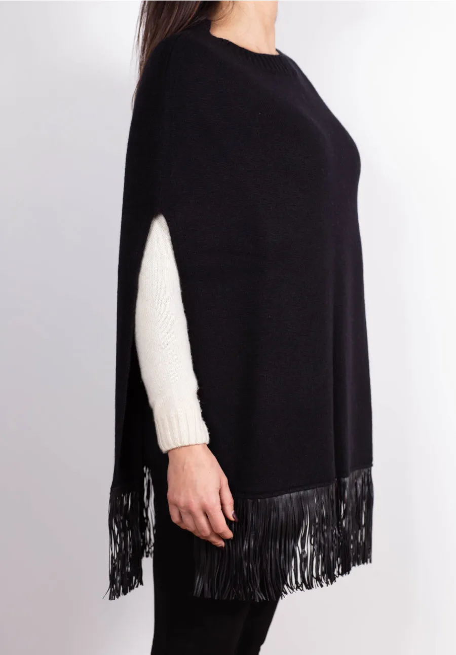 Poncho con Frange