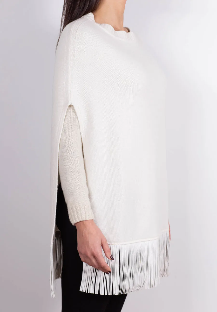 Poncho con Frange