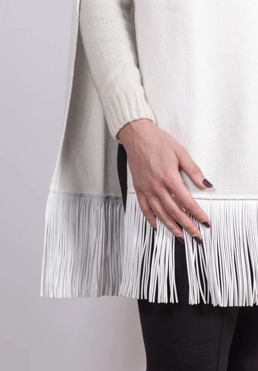 Poncho con Frange