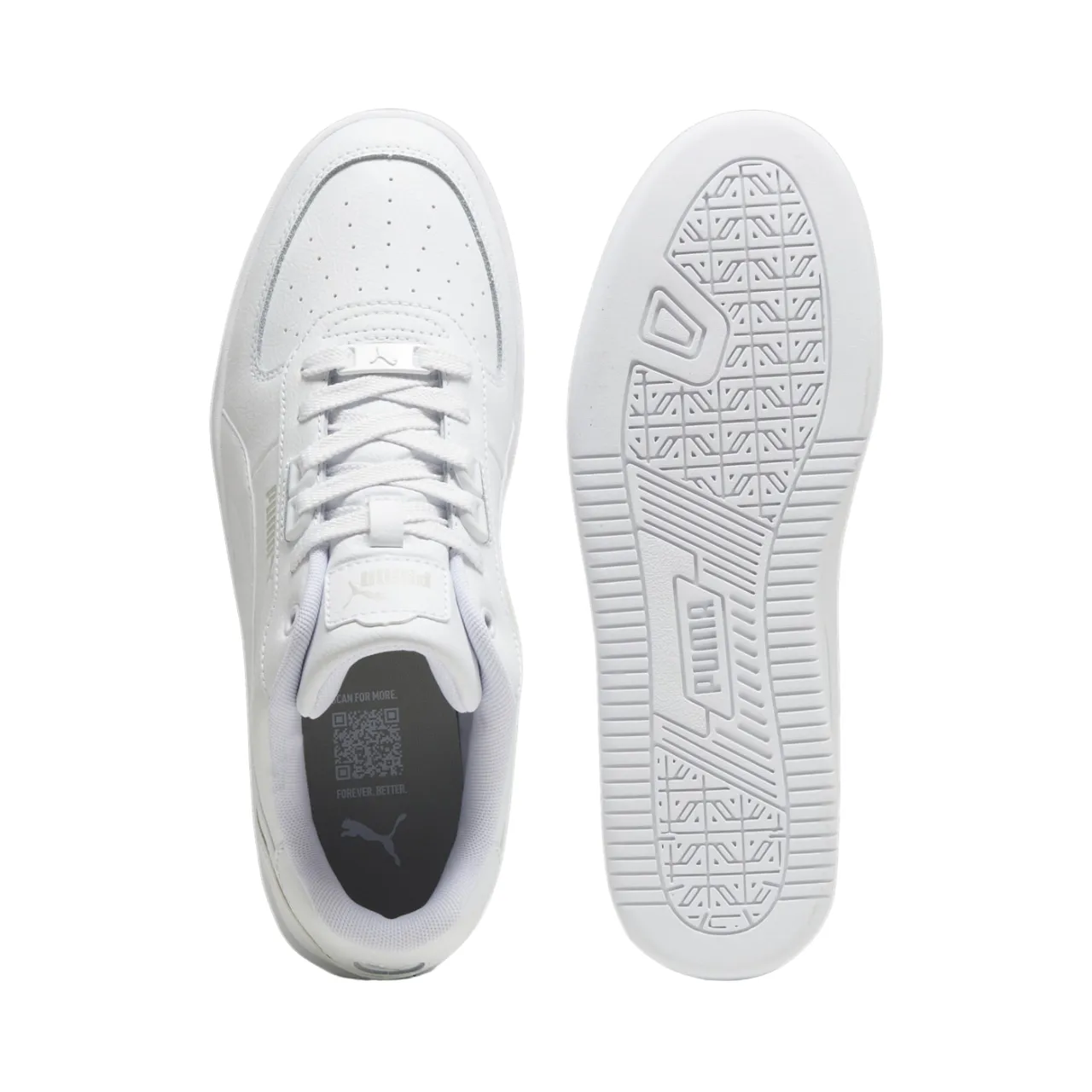 Puma scarpa sneakers da adulto Caven 2.0 Lux 395016-02 bianco