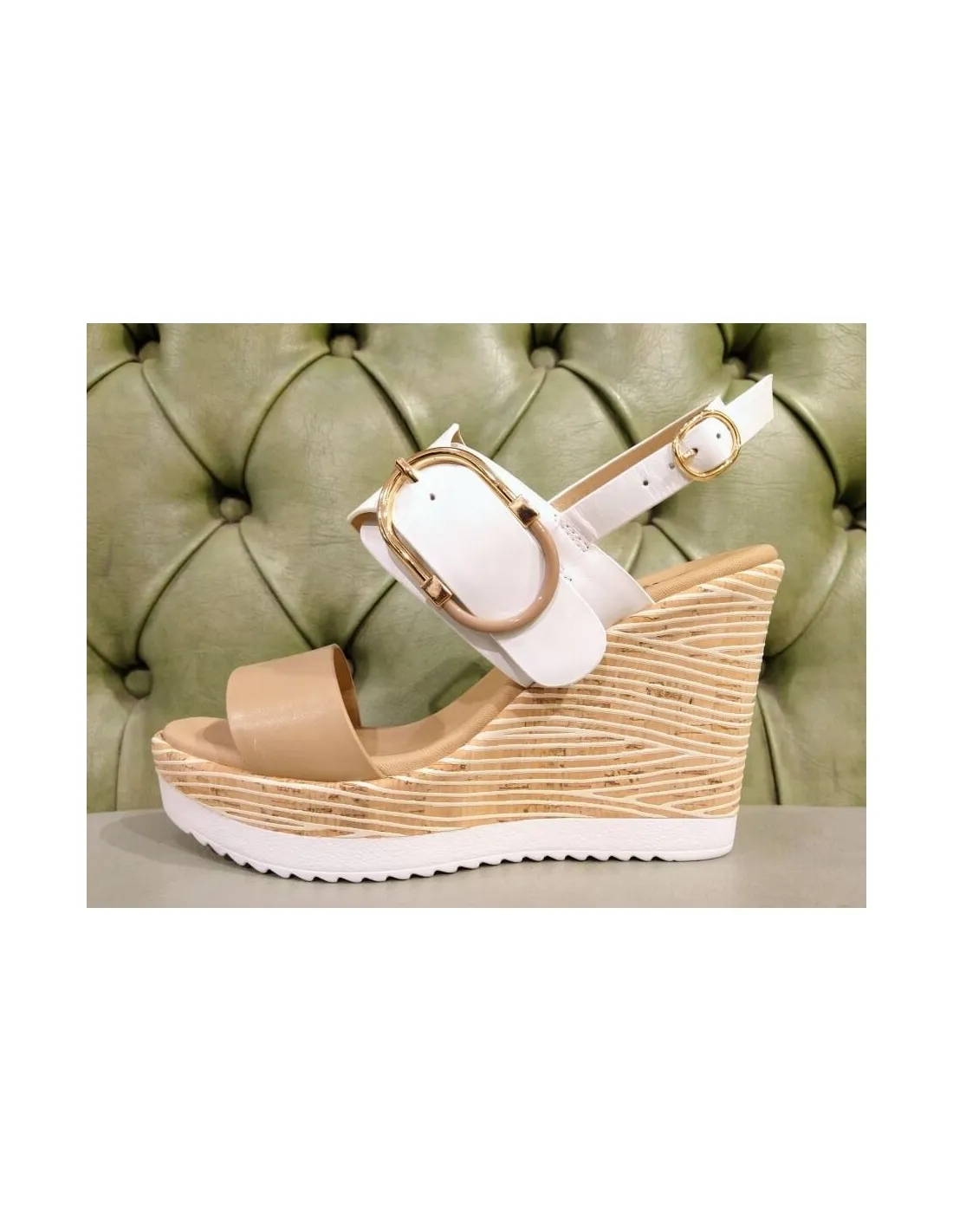 Sandali con zeppa eleganti