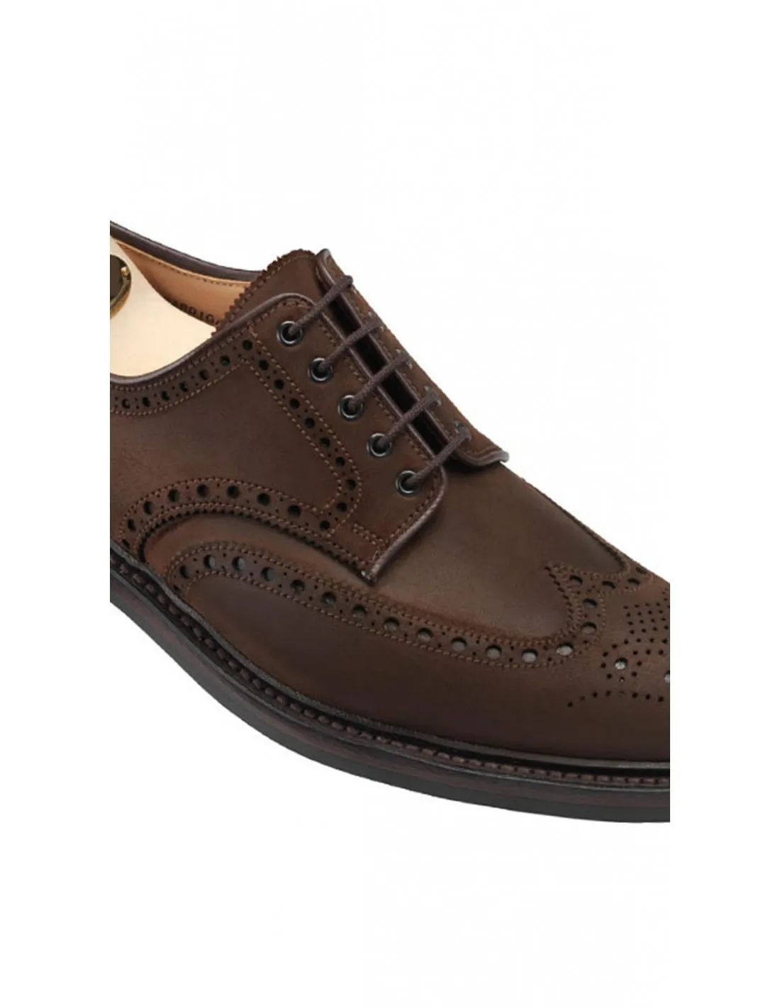 Scarpa Derby Moro scamosciato  [ su misura ]