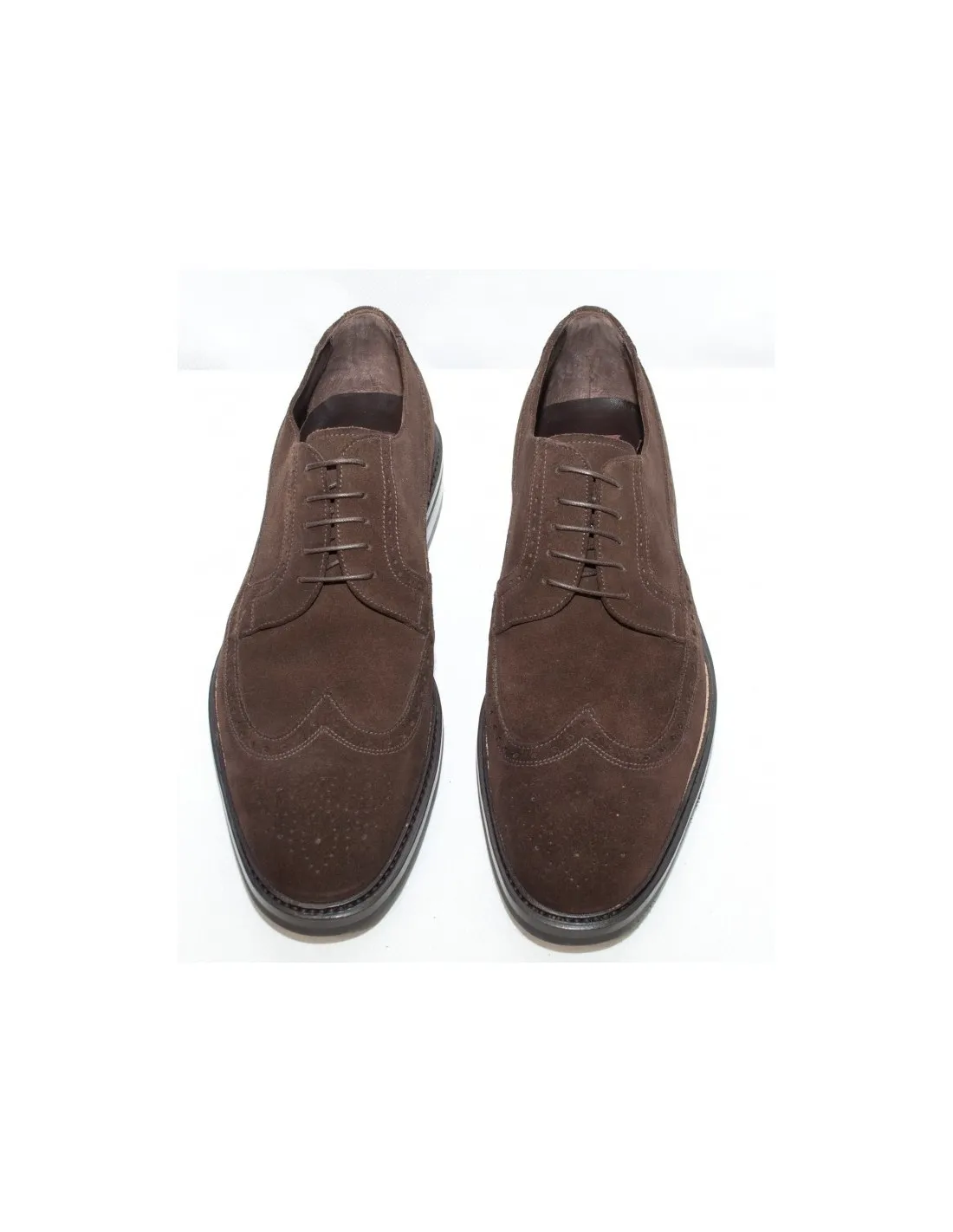 Scarpa Derby Moro scamosciato  [ su misura ]