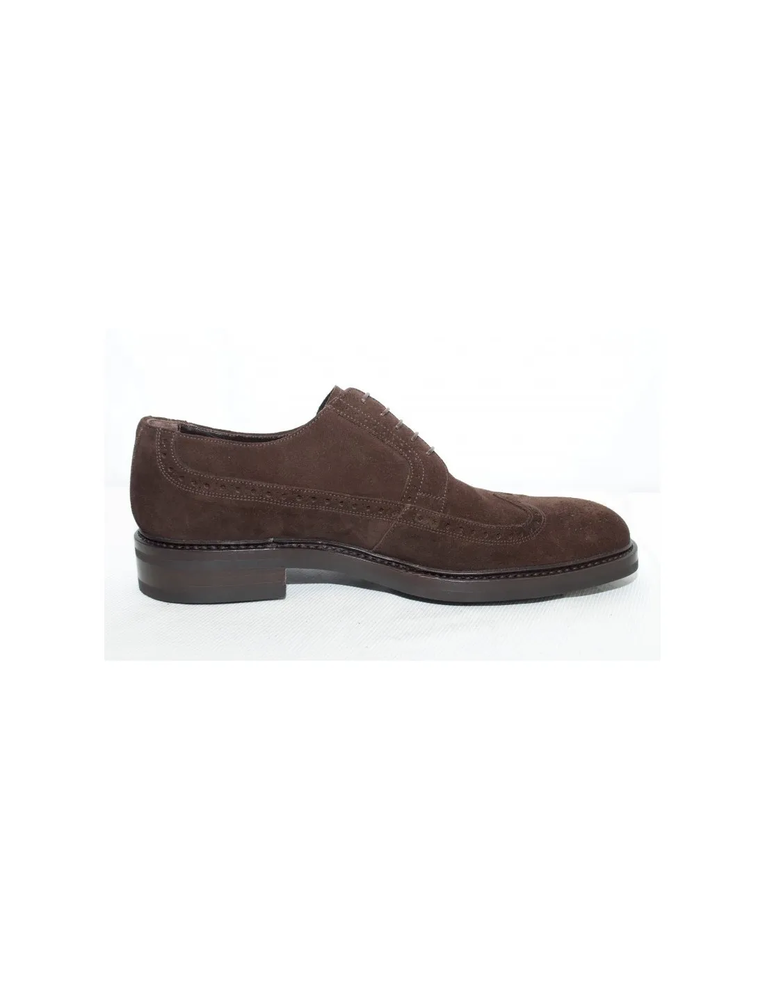 Scarpa Derby Moro scamosciato  [ su misura ]