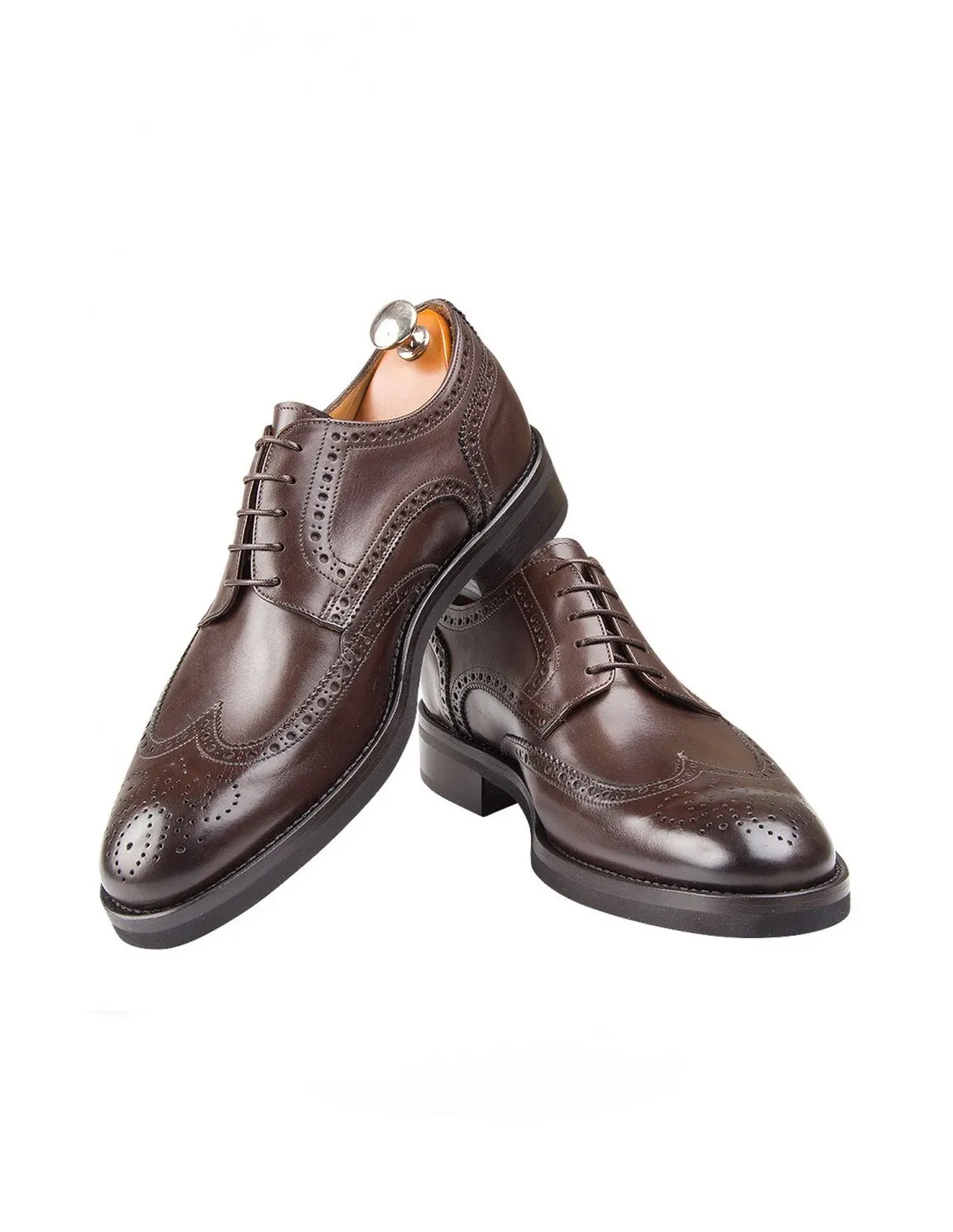 Scarpa derby vitello moro  [ su misura ]