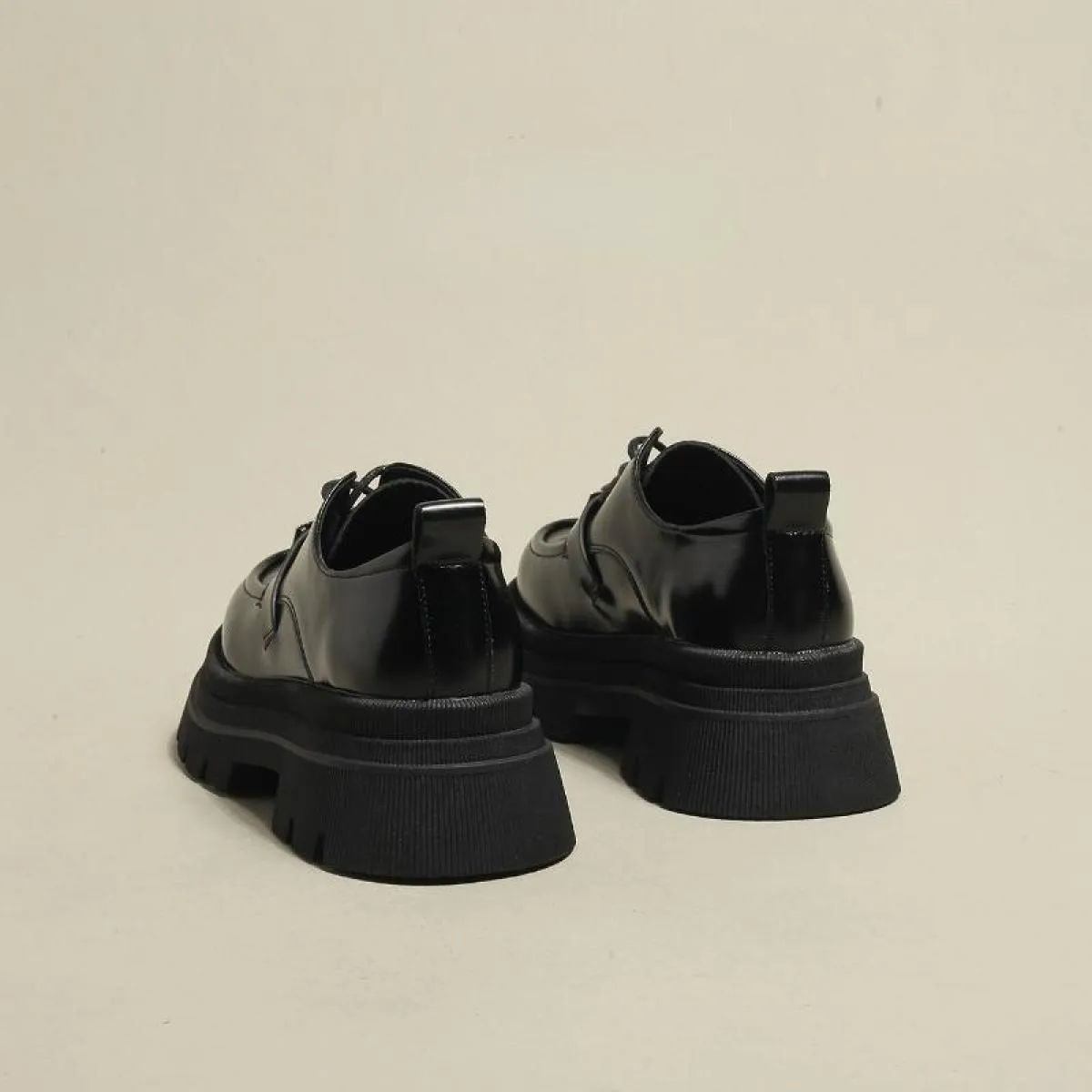 Scarpe derby da donna con punta tonda stile britannico All-match Scarpe da ginnastica casual da donna autunnali Mocassini bassi