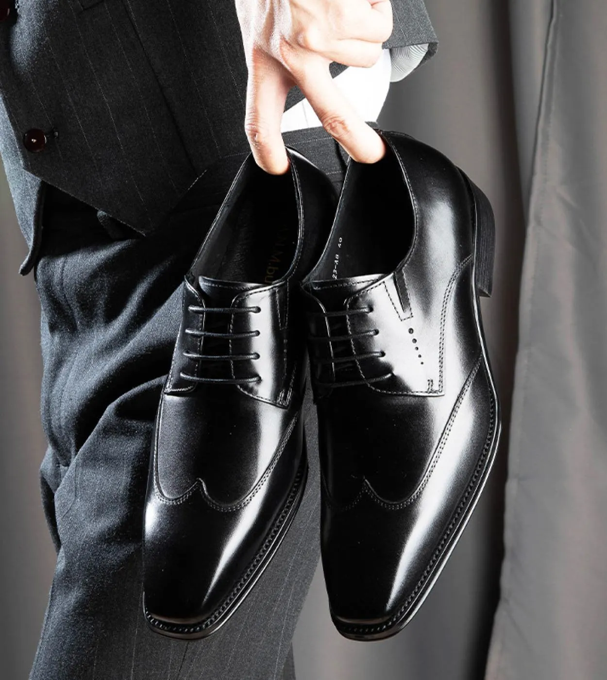 Scarpe derby da uomo di lusso con punta quadrata, scarpe da uomo in vera pelle, lacci, fatti a mano, vintage, stile britannico,