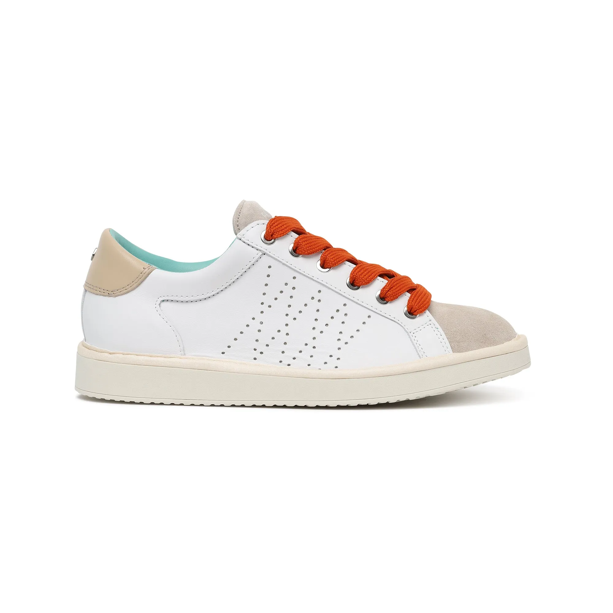 scarpe PANCHIC LACE-UP LEATHER SUEDEFOG-BURNT ORANGE