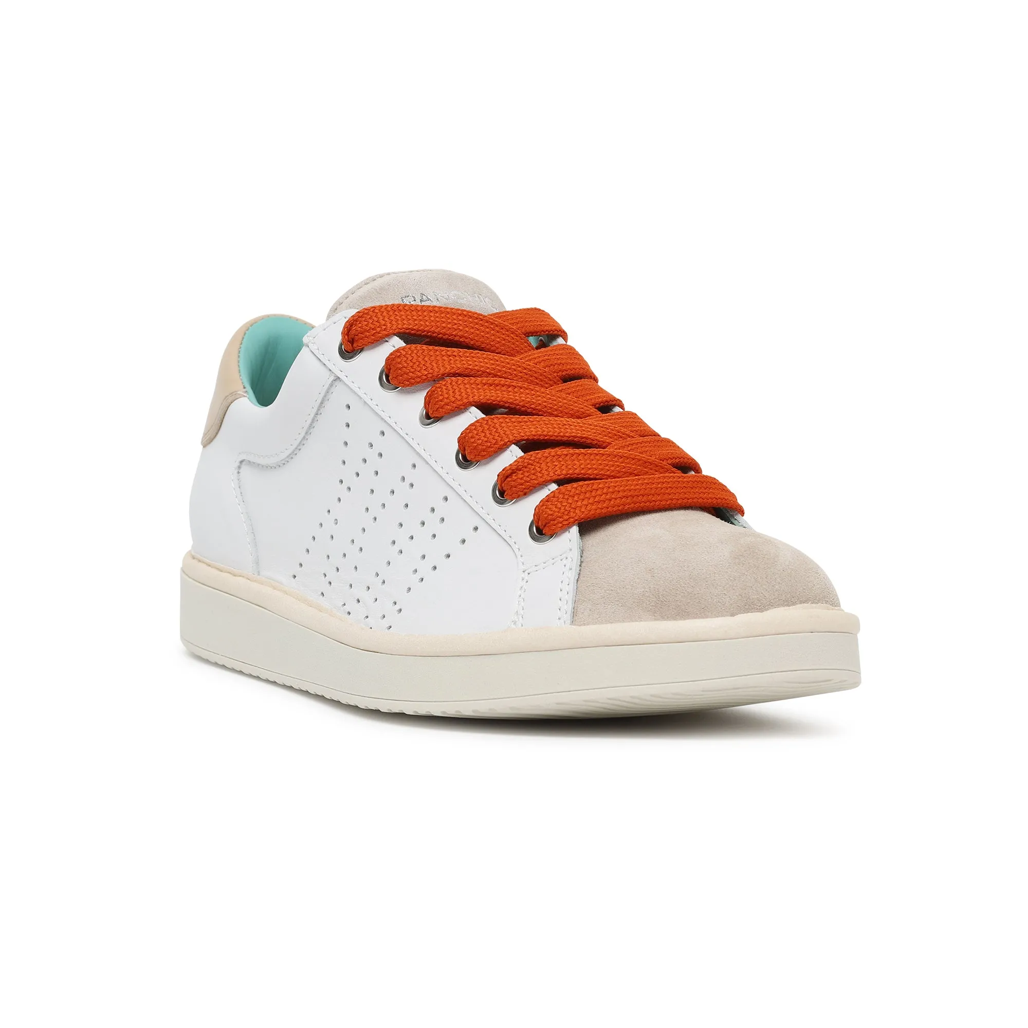 scarpe PANCHIC LACE-UP LEATHER SUEDEFOG-BURNT ORANGE
