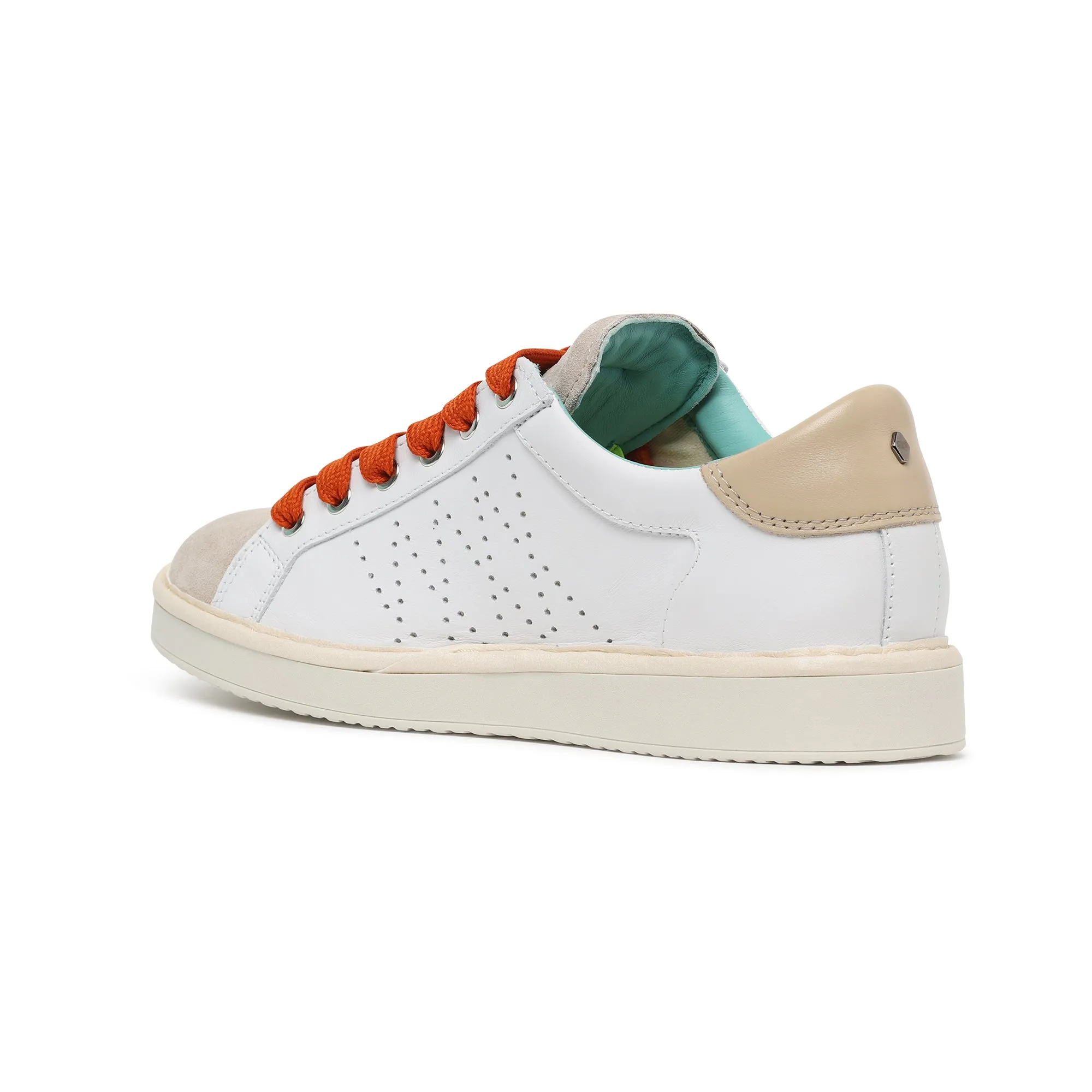 scarpe PANCHIC LACE-UP LEATHER SUEDEFOG-BURNT ORANGE