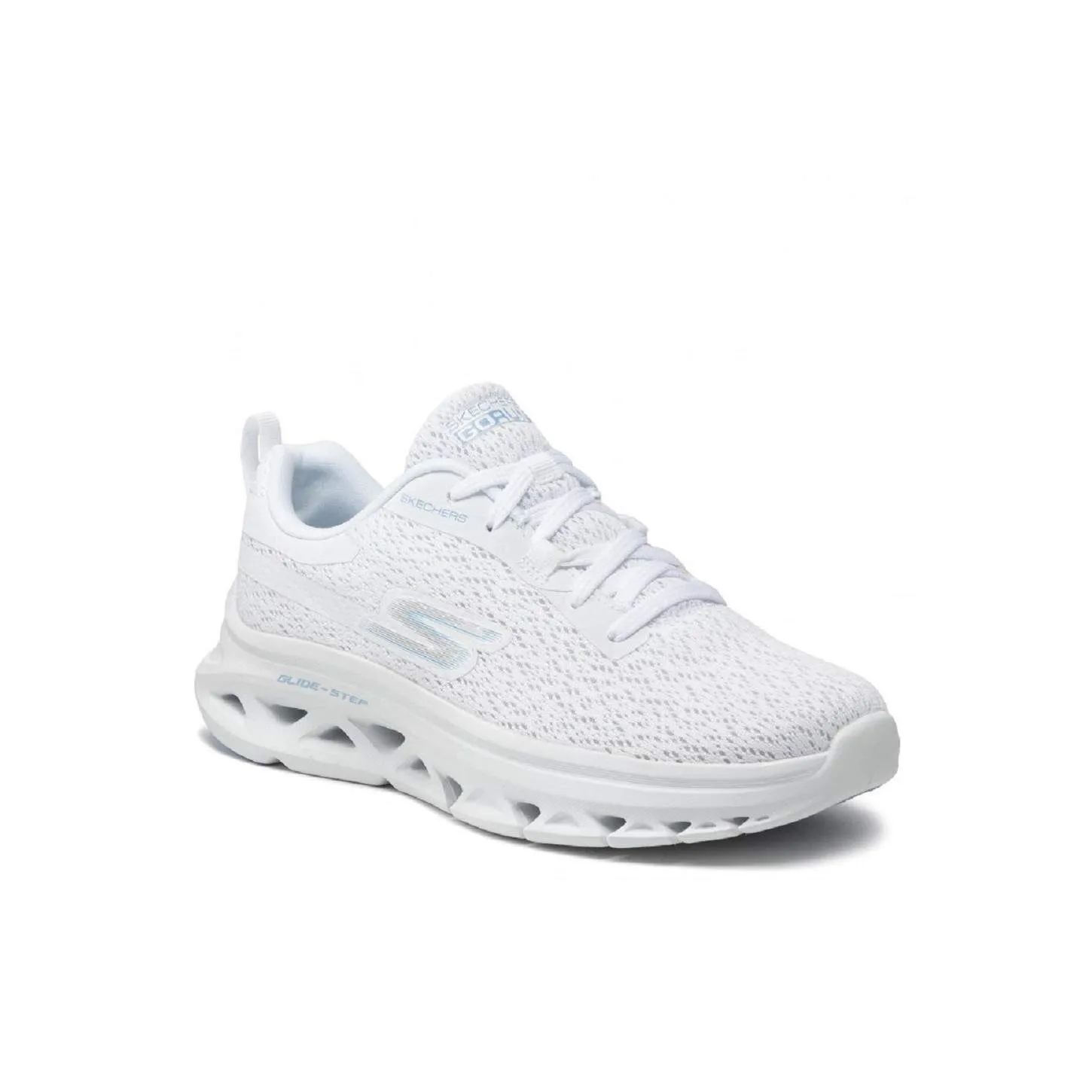 Scarpe Skechers 128890 Go Run Glide Donna Bianco