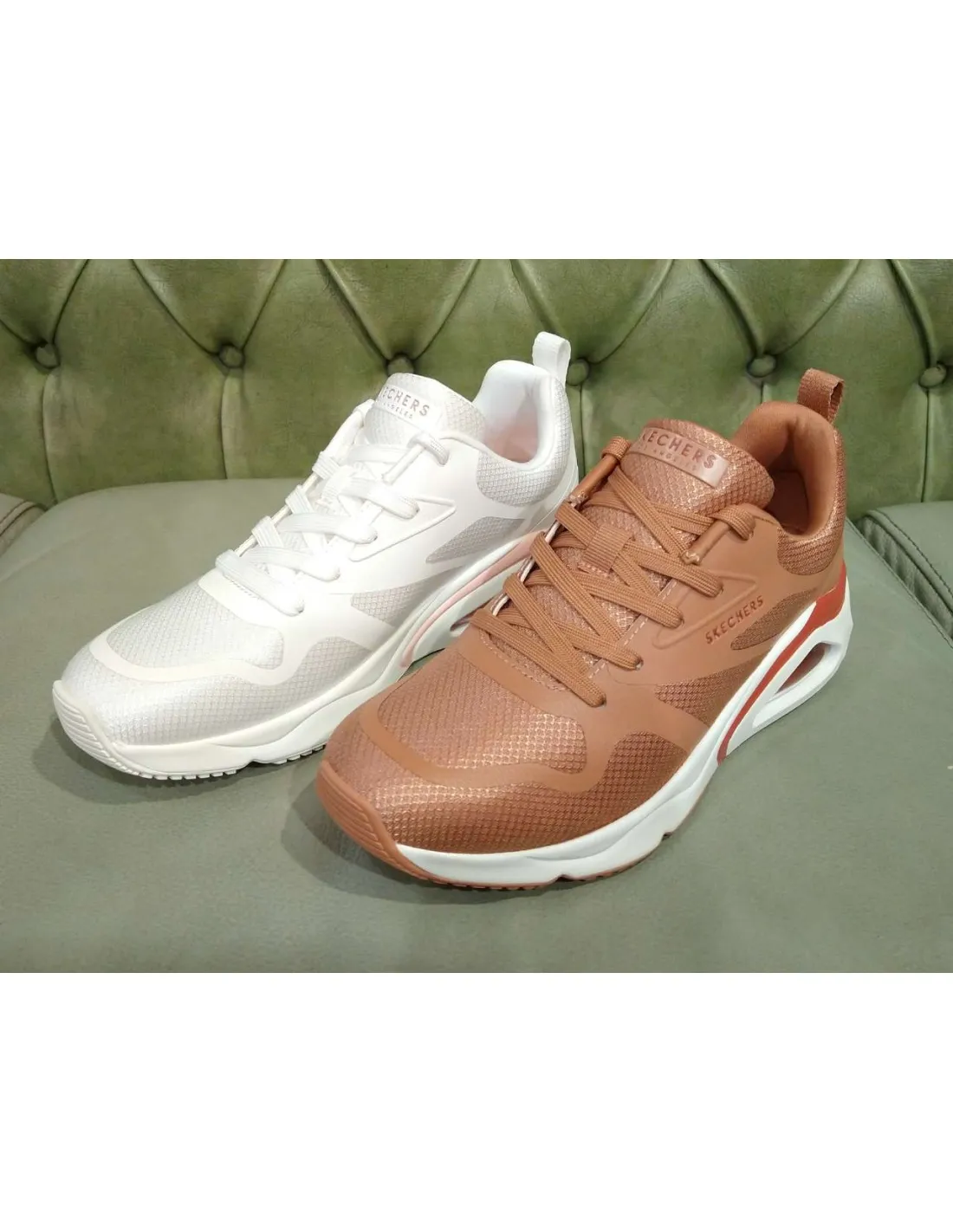 Scarpe Skechers Tres Air bianche o argilla
