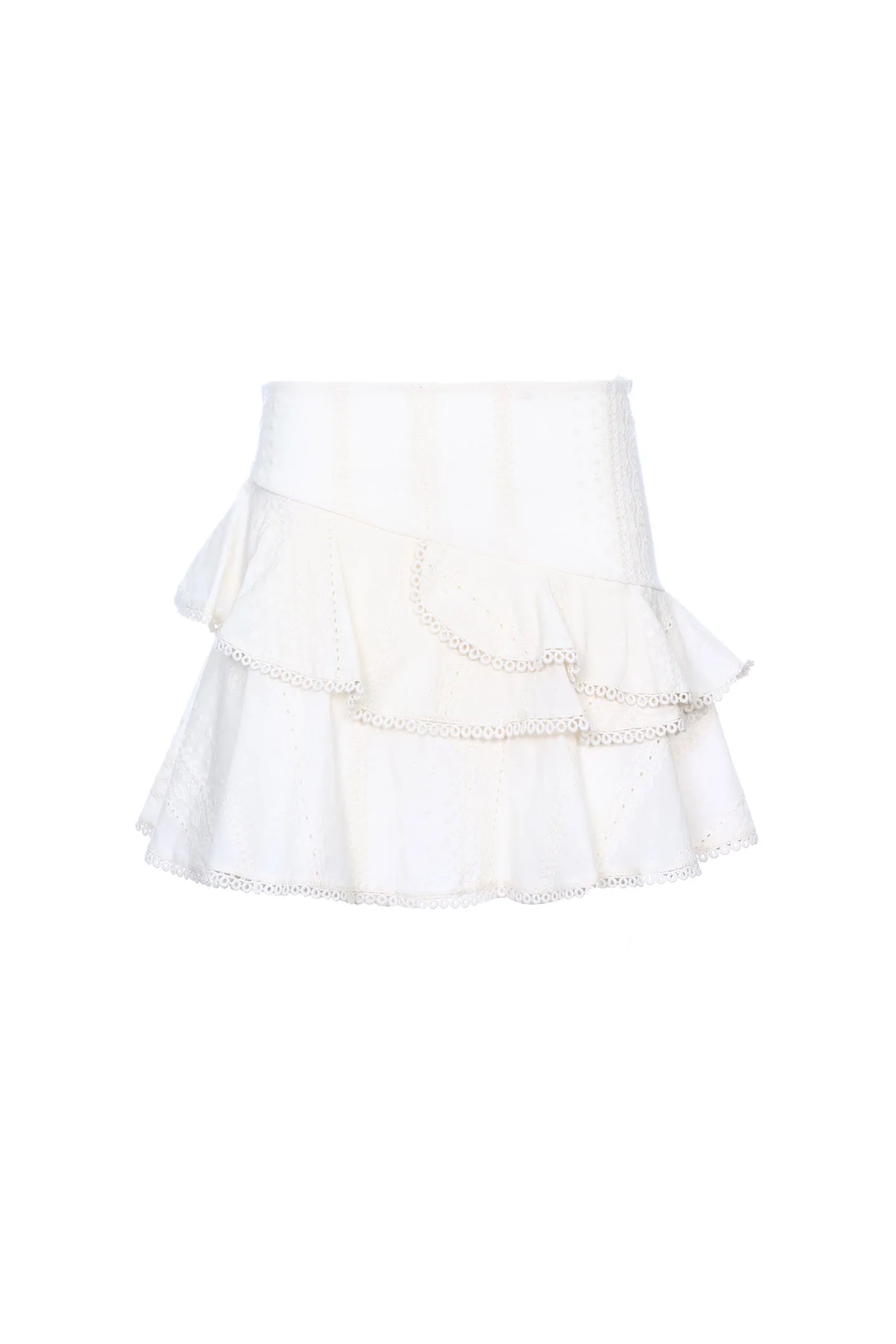 SKIRT MINI FRILL SANGALLO