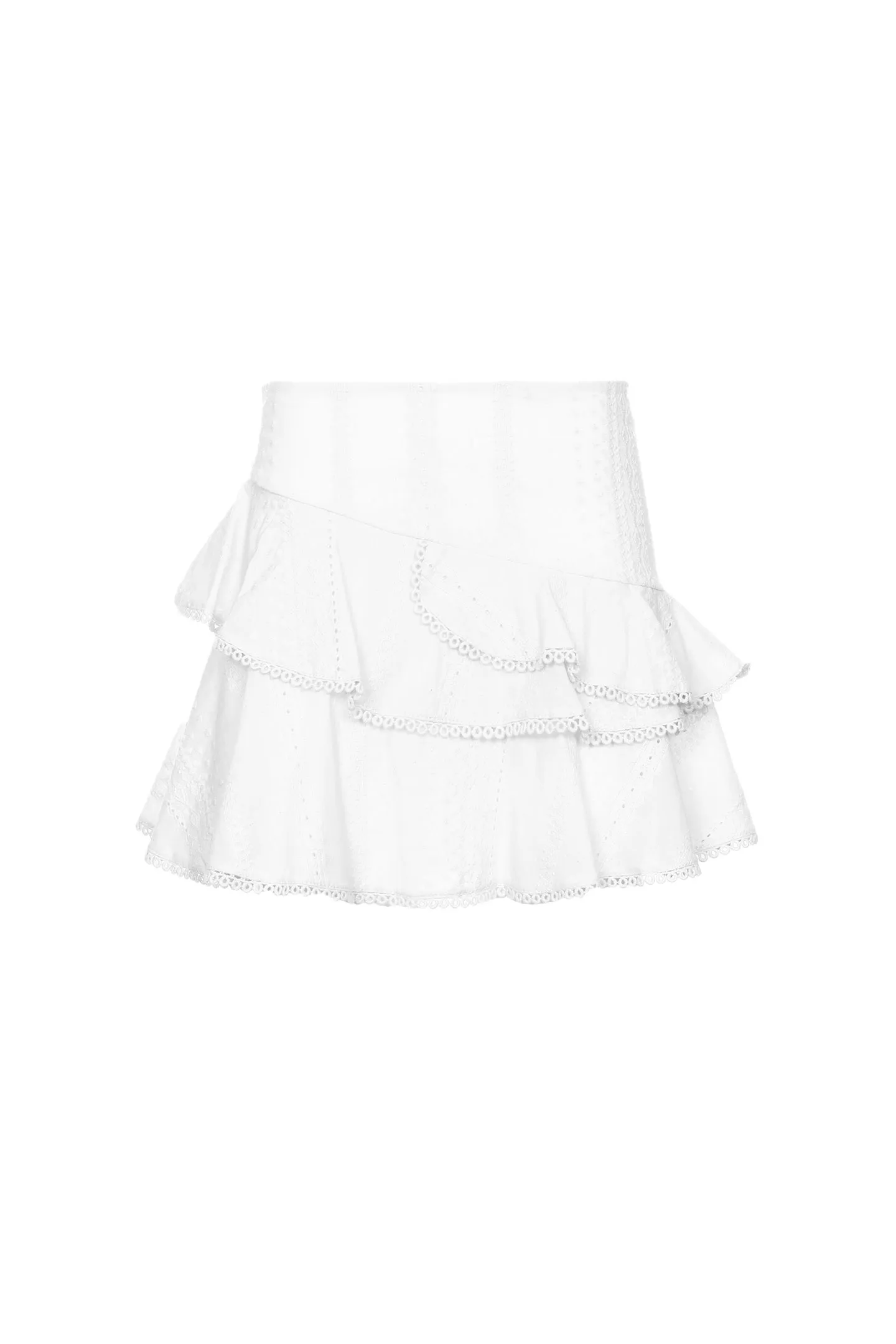 SKIRT MINI FRILL SANGALLO