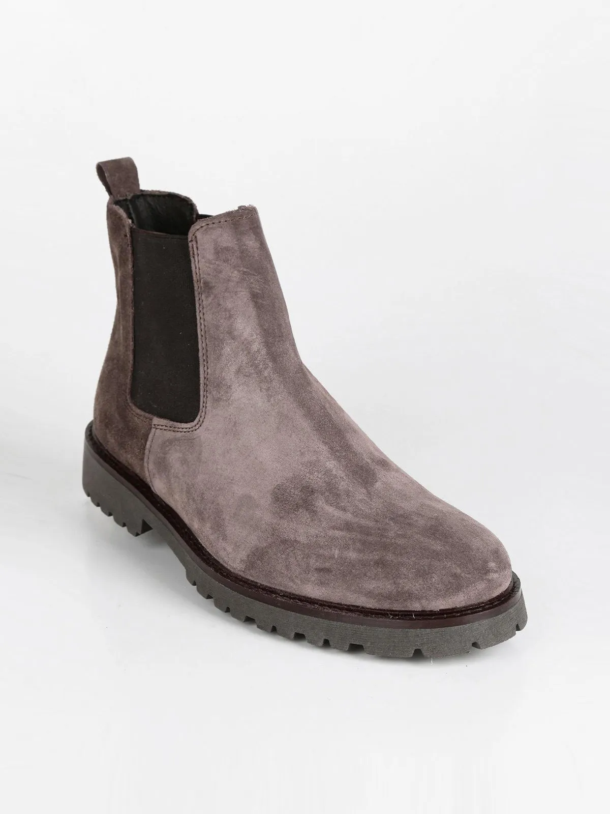 Solada Bottines chelsea en daim