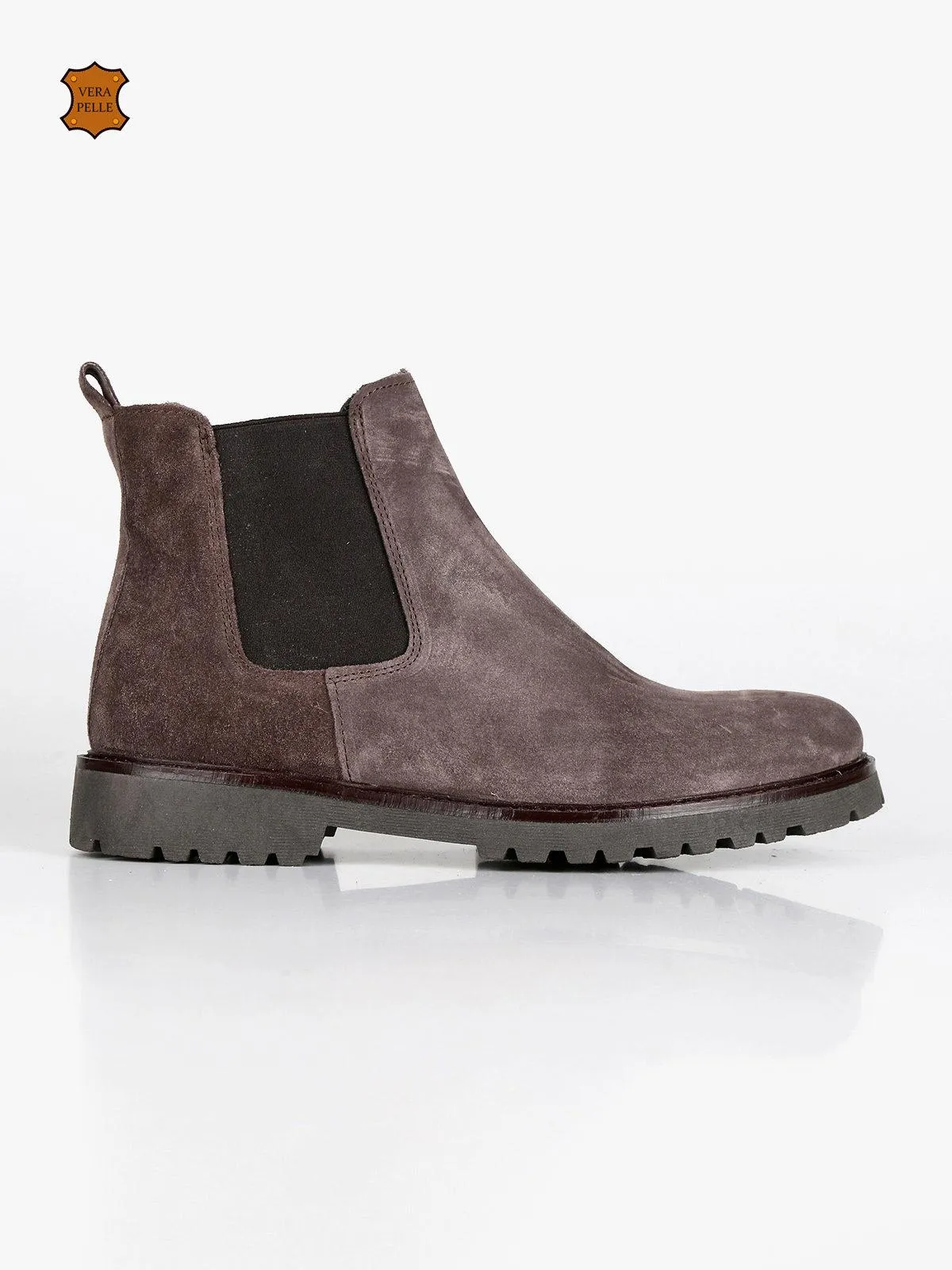 Solada Bottines chelsea en daim