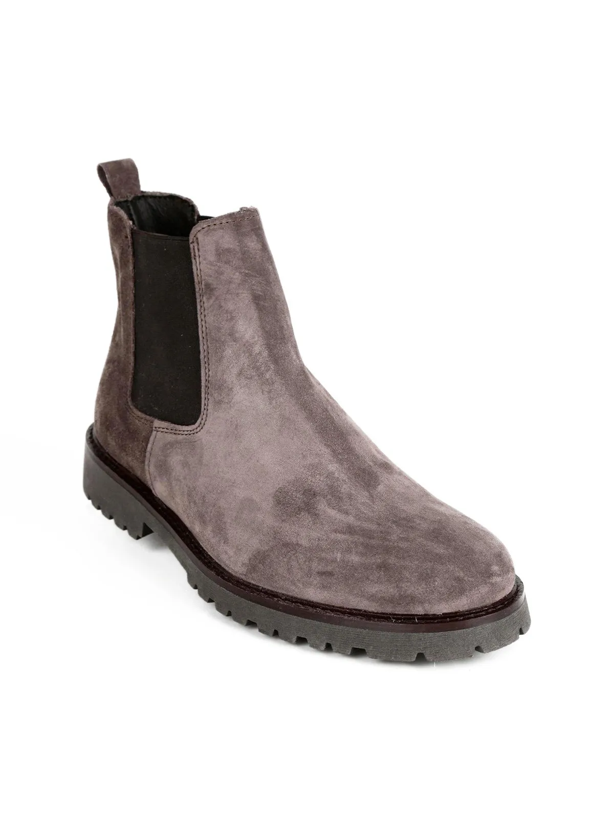 Solada Bottines chelsea en daim
