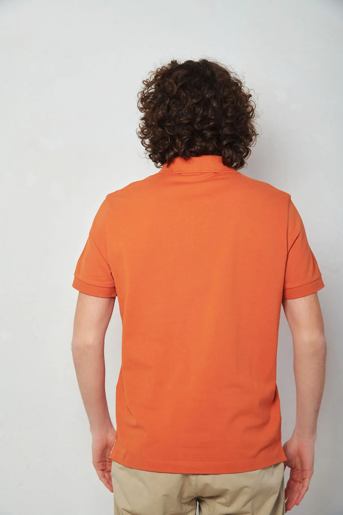 STONE ISLAND Polo in piquet di cotone