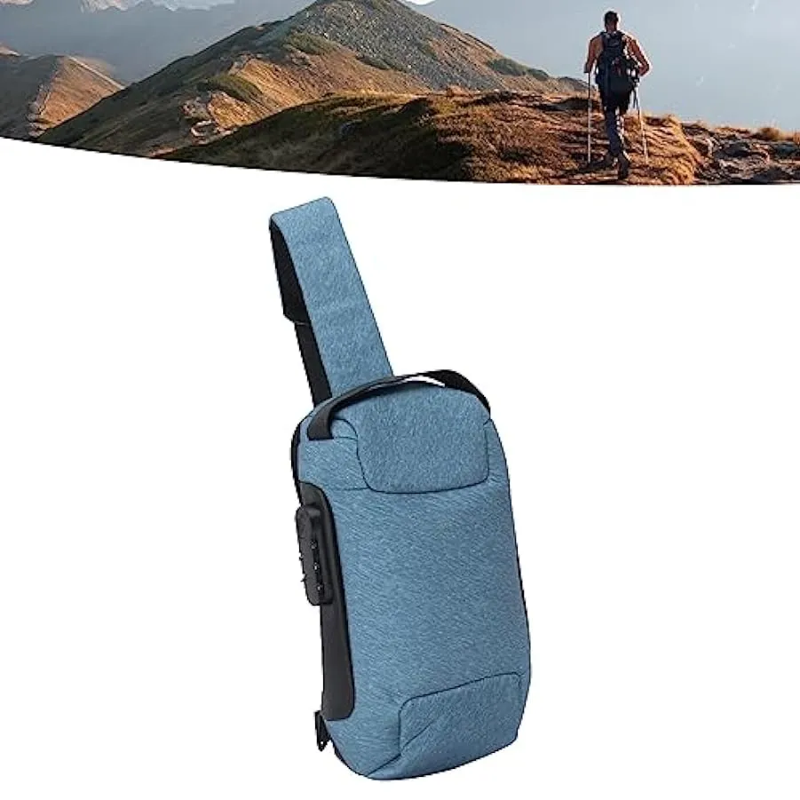 Tbest Borsa a Tracolla a Tracolla,Impermeabile AntiGraffio Piccola Borsa a Tracolla Minimalista edc Zaino a Tracolla Minimalista
