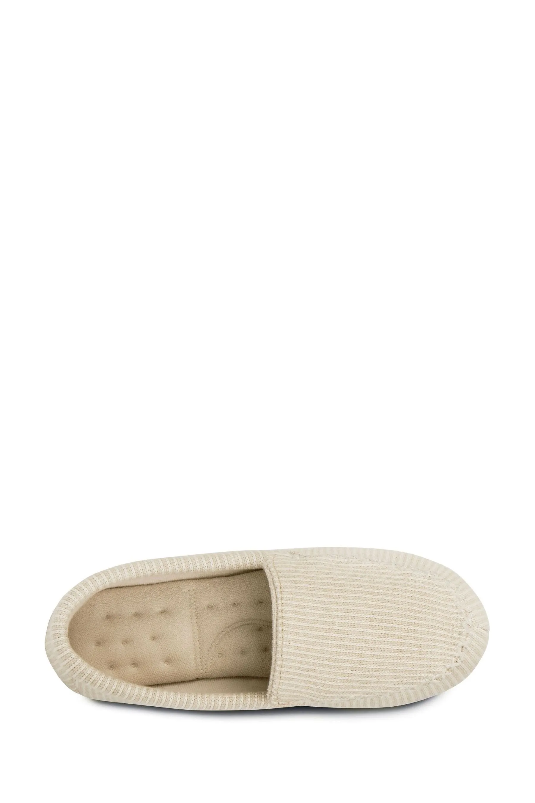 Totes - Isotoner - Mocassini testurizzati con imbottitura ultra confortevole in schiuma e cuscino