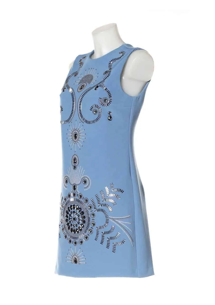 Tubino elegante azzurro