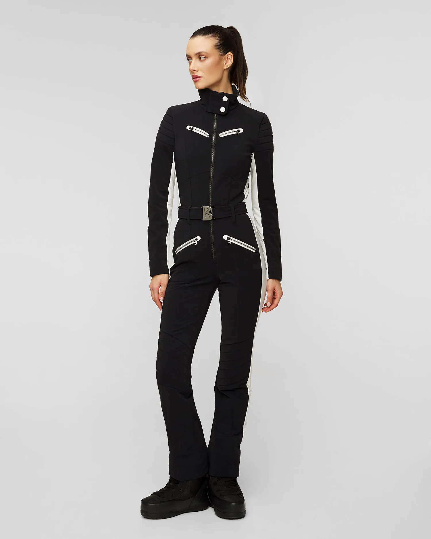 Tuta nera da sci da donna BOGNER Misha 41837019-26