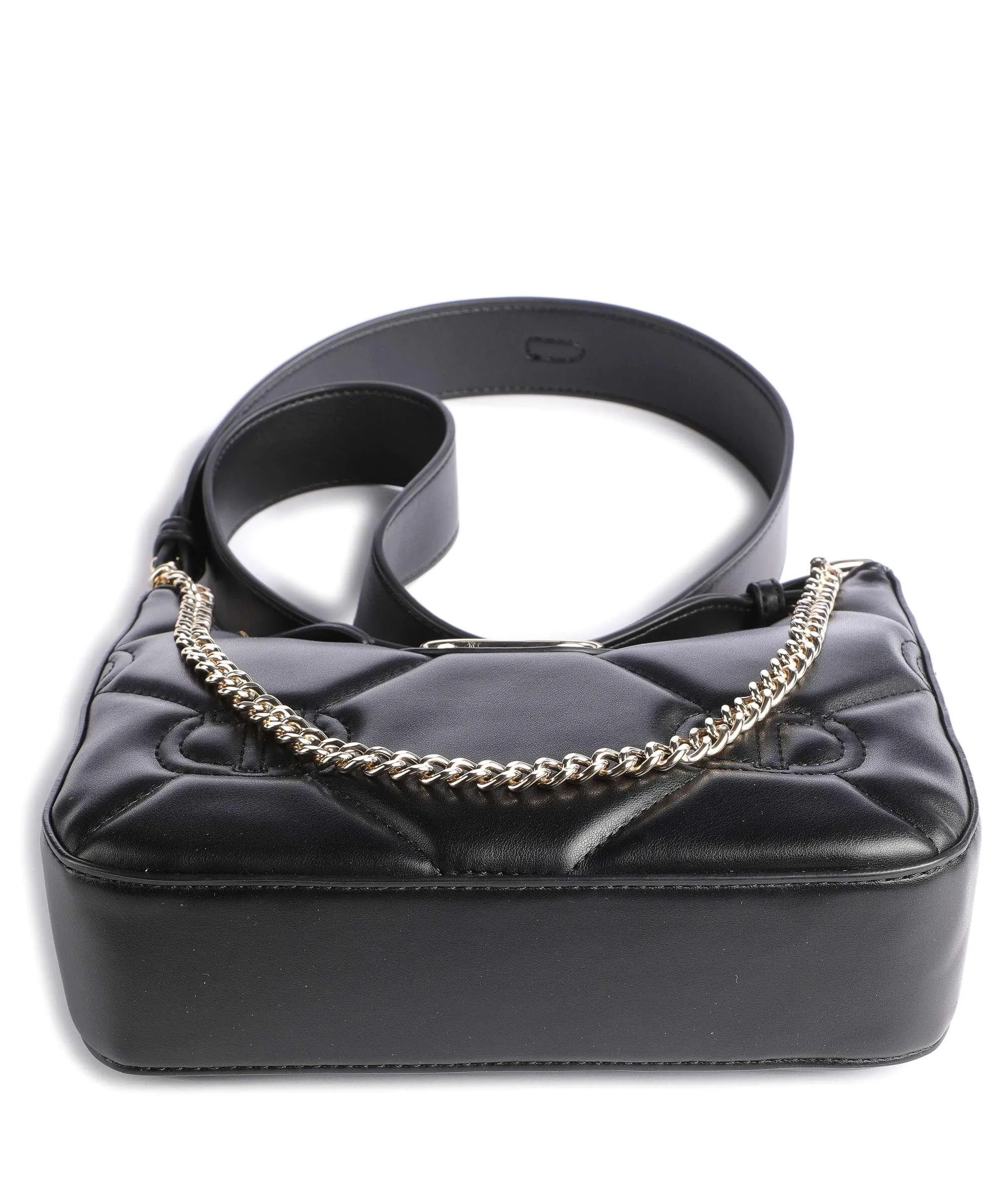  Twinset Signature Matelasse' Borsa a spalla pelle sintetica nero  