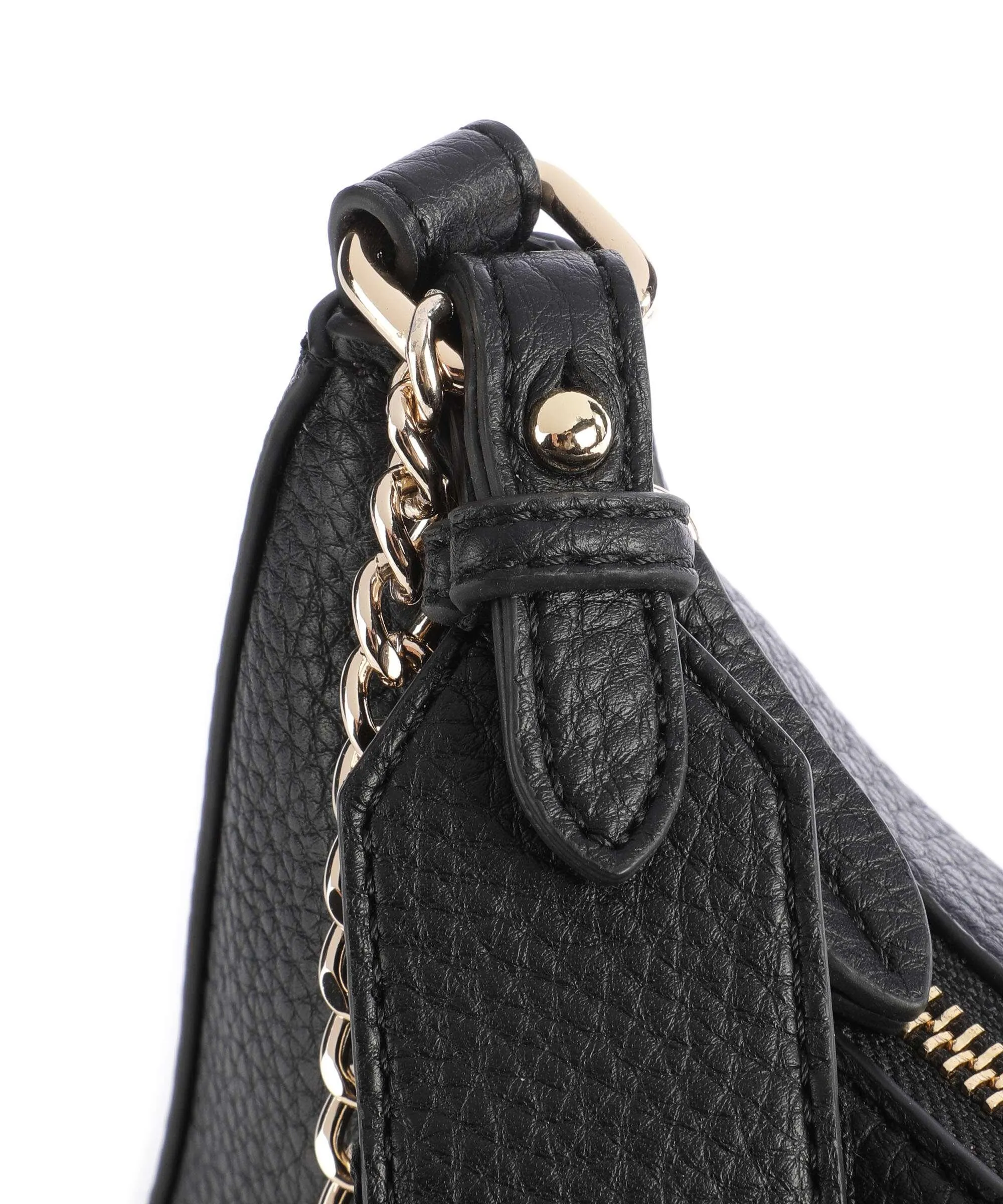  Twinset Soft Grain Borsa a spalla pelle sintetica nero  